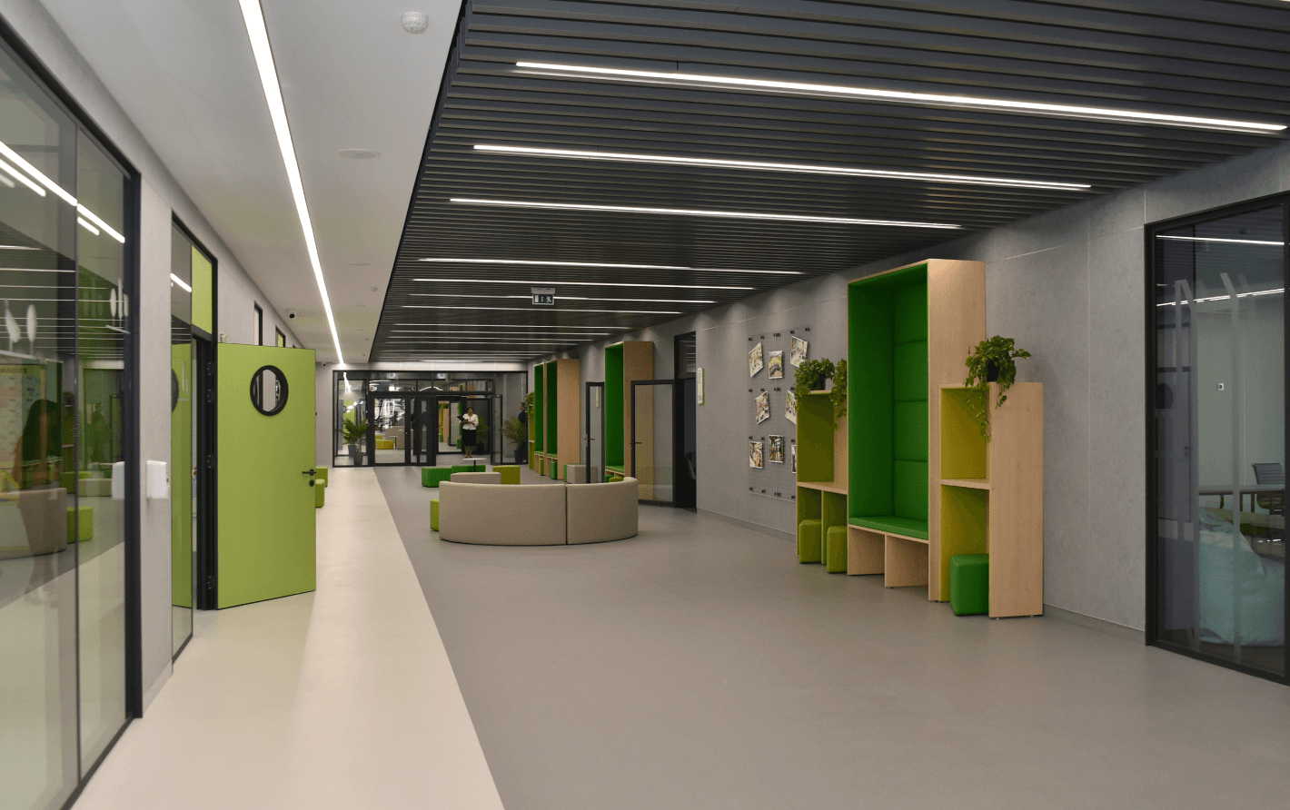 коридоры и лестницы - проектирование освещения от компании Световые Технологии