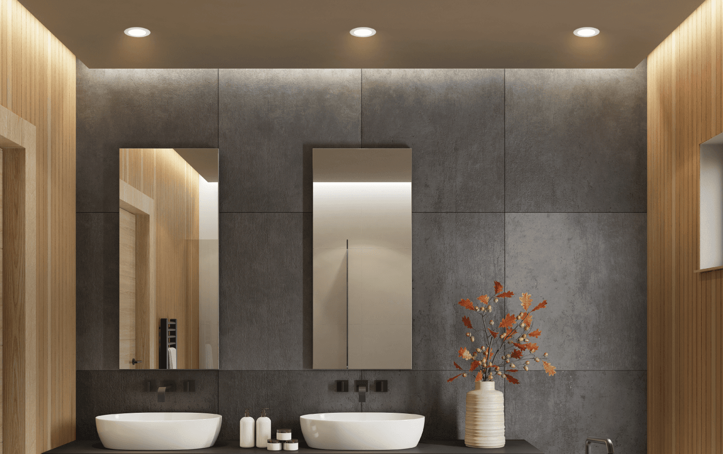 ванные комнаты - проектирование освещения от компании Световые Технологии