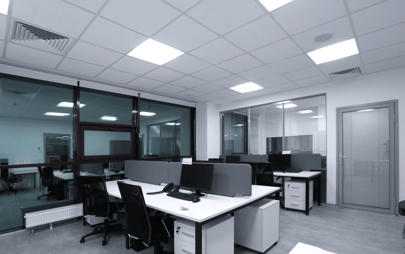 офисные и подсобные помещения - проектирование освещения от компании Световые Технологии