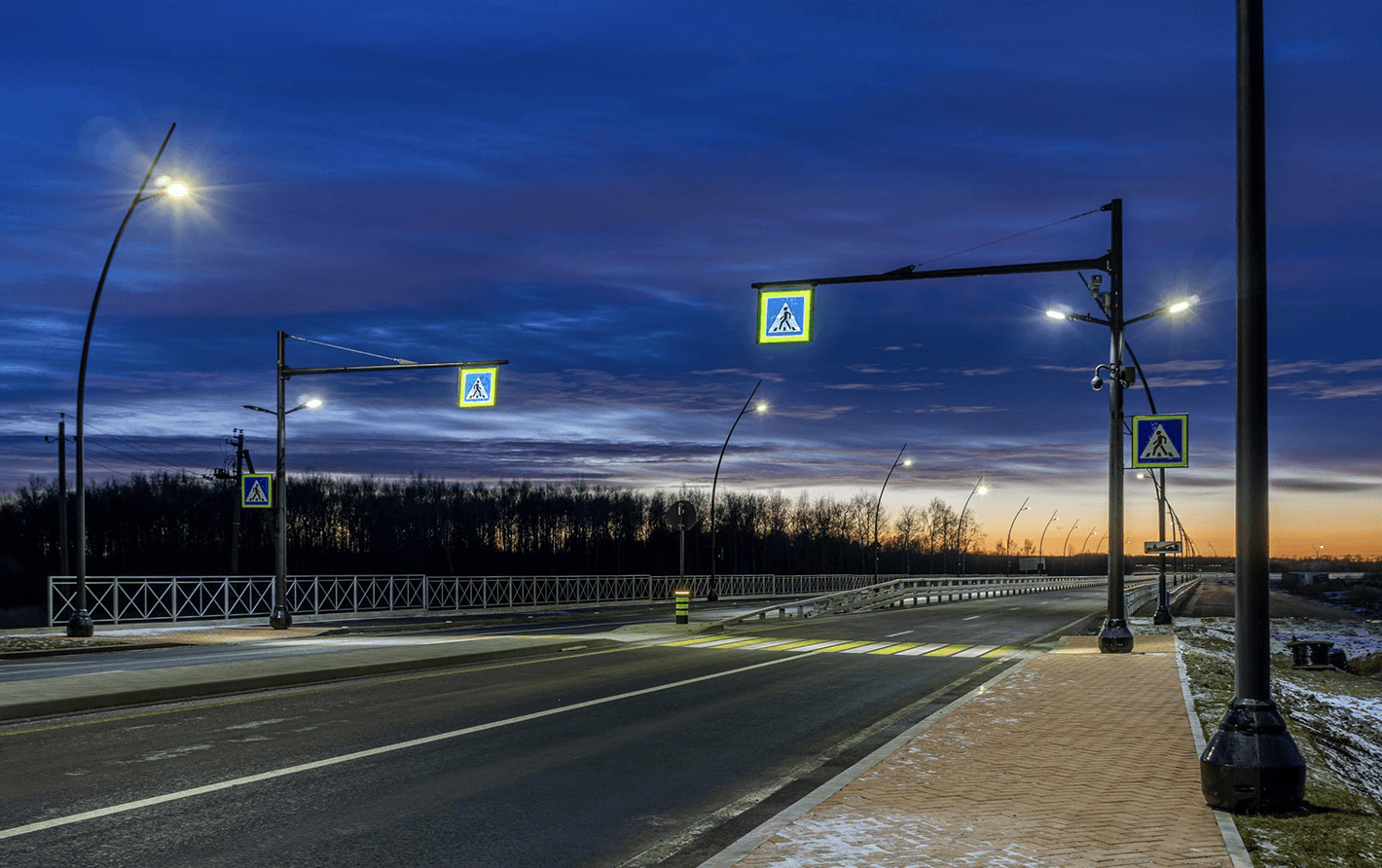 пешеходные переходы - проектирование освещения от компании Световые Технологии