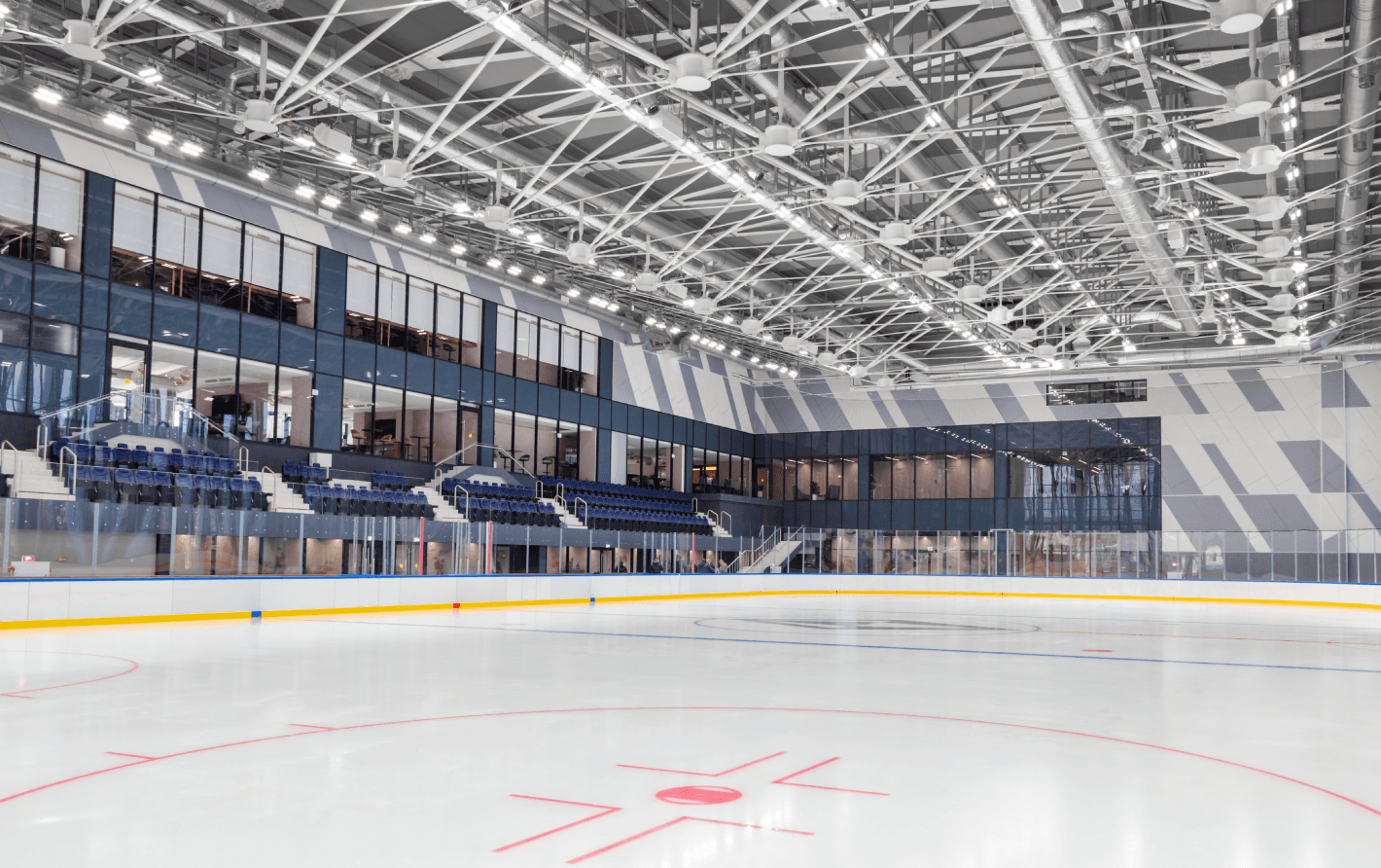 ледовые арены - проектирование освещения от компании Световые Технологии