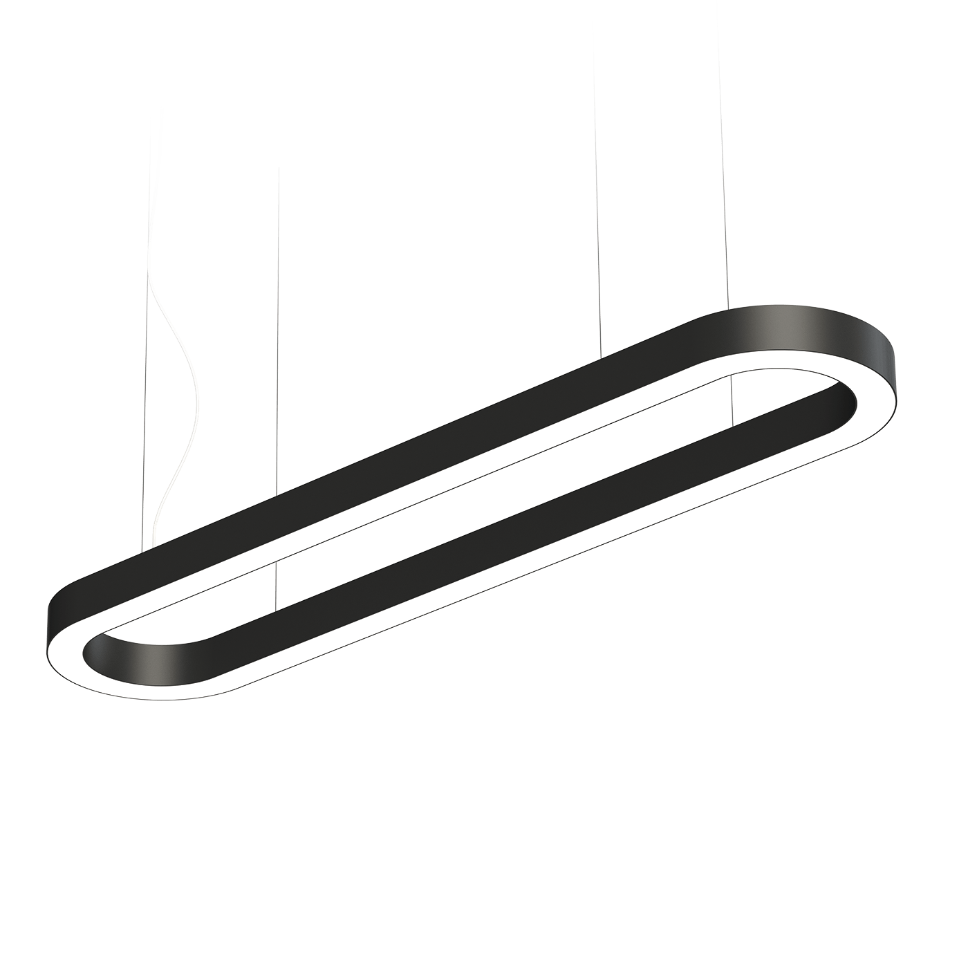безрамочные OVAL FLD/P (1500x250x60) 840 WH, артикул 1877000110