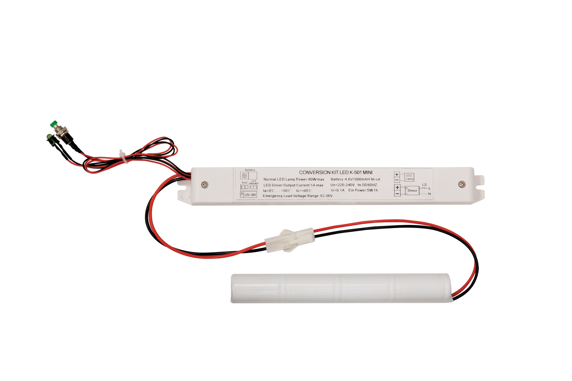 блоки аварийного питания Emergency CONVERSION KIT LED K-501 MINI, артикул 4501008040