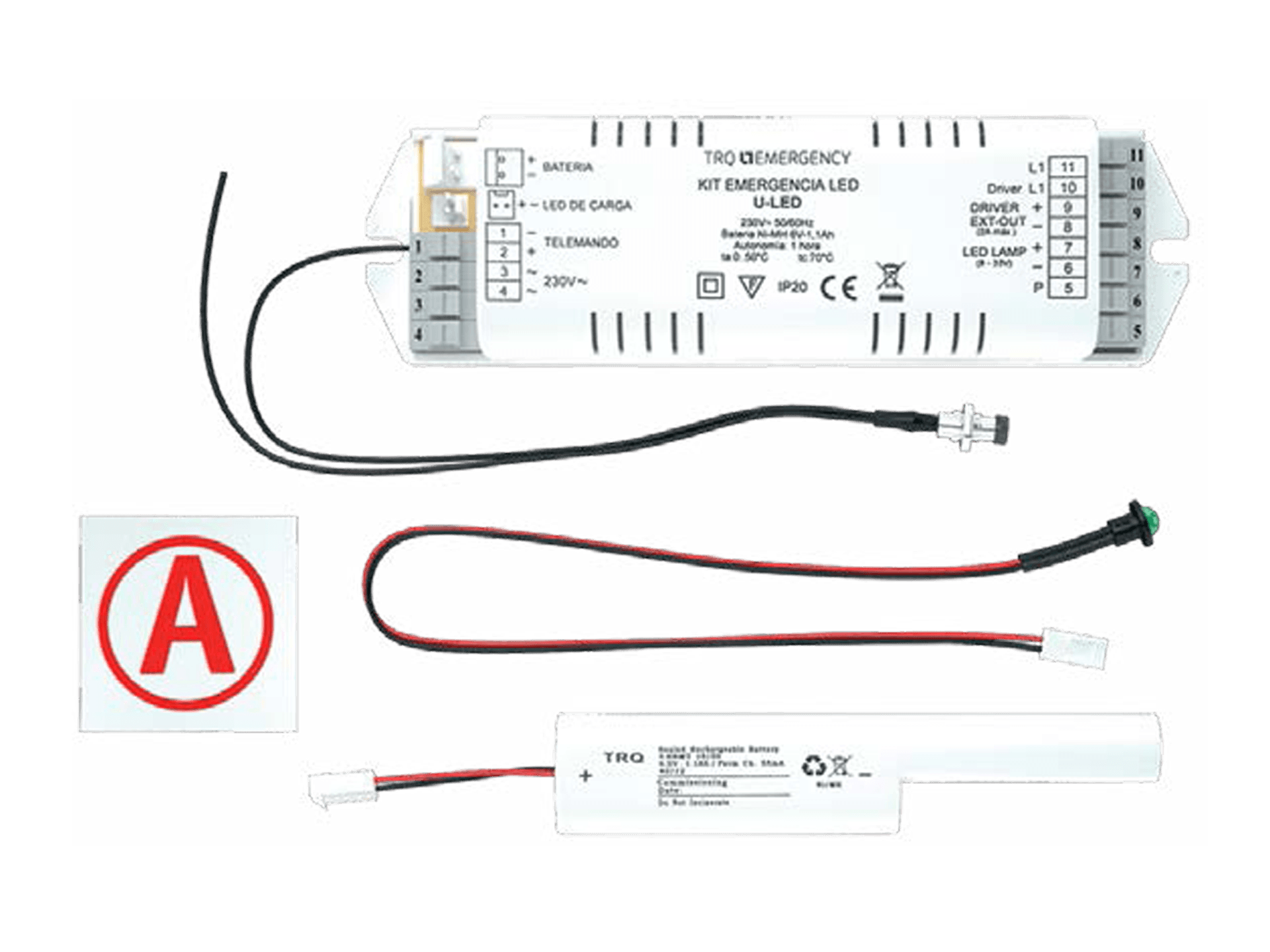 блоки аварийного питания Emergency CONVERSION KIT LED K-501, артикул 6501000400