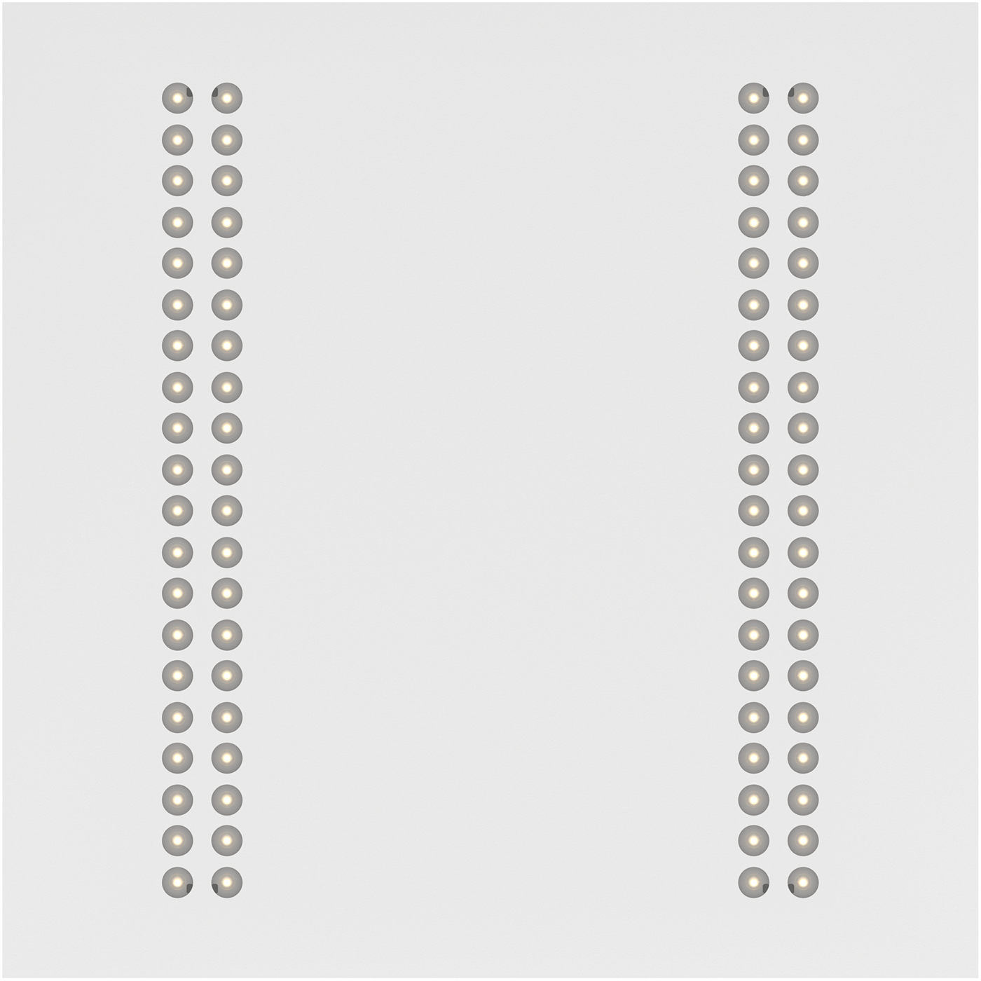 встраиваемые в потолок PIXEL LED 595 2L D90 W 4000K CRI90, артикул 1094000500