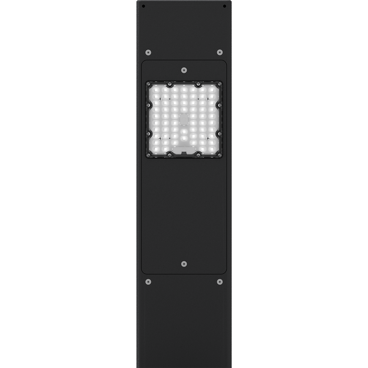 осветительные комплексы POKER LED 55W DW 730 RAL9005 L-SHAPE 6M (в комплекте ЗДФ), артикул 1739000040