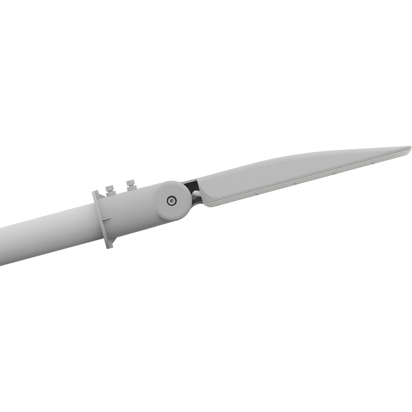 консольные светильники MINI STANDARD LED 25W DW 830 RAL9006, артикул 1795000060