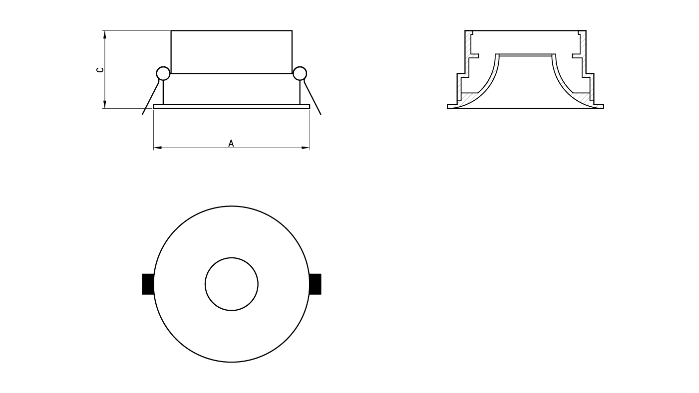 даунлайты SPLIGHT/R, артикул 4902000030