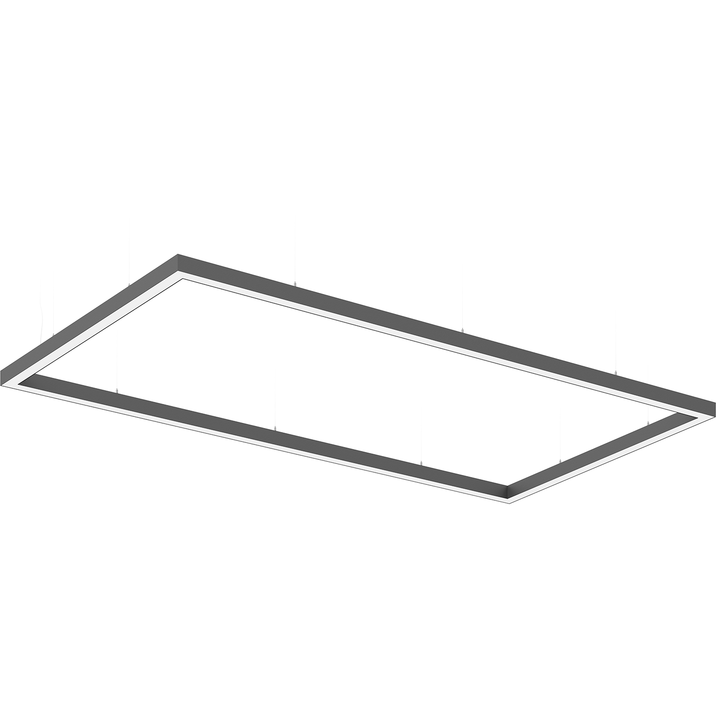 подвесные PROFILE 30L P LED L1200/1200 BL 4000K, артикул 1248007220