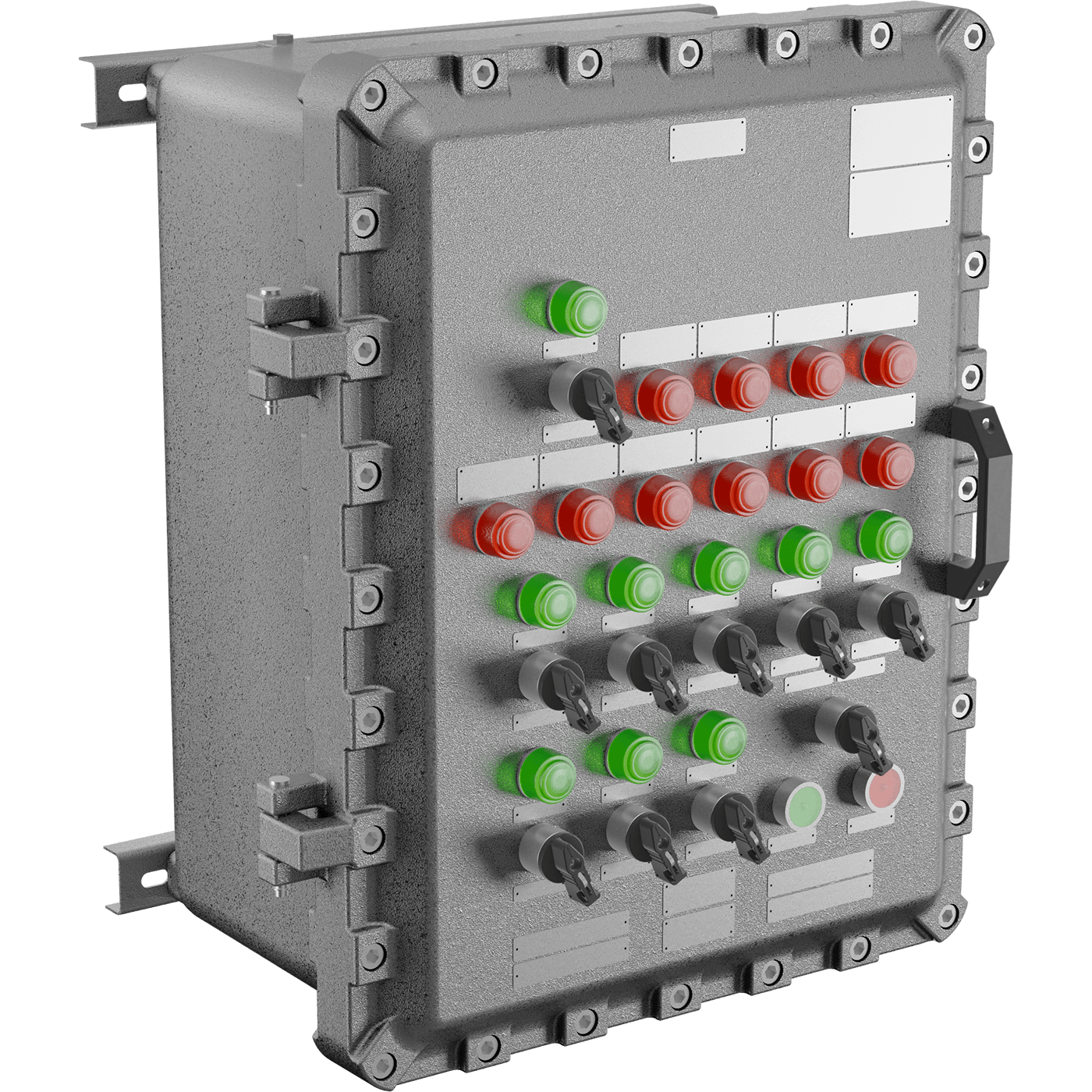 шкафы управления Шкаф управления взрывозащищенный LTDP-IIB-2025-[3x32/LS32/2BUE2], артикул 2327011570