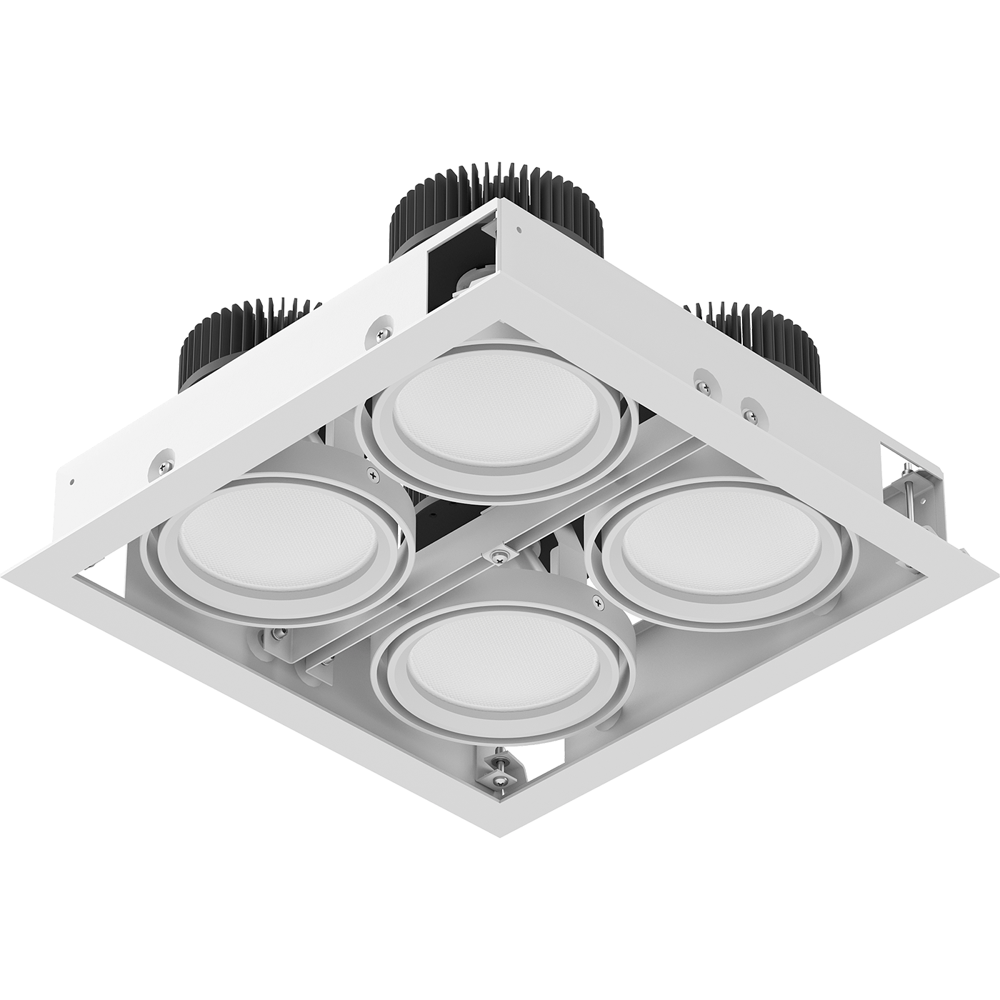 акцентирующие светильники и трековые системы SNS LED 4M 4x35 W D45 4000K (square) new, артикул 1159000360