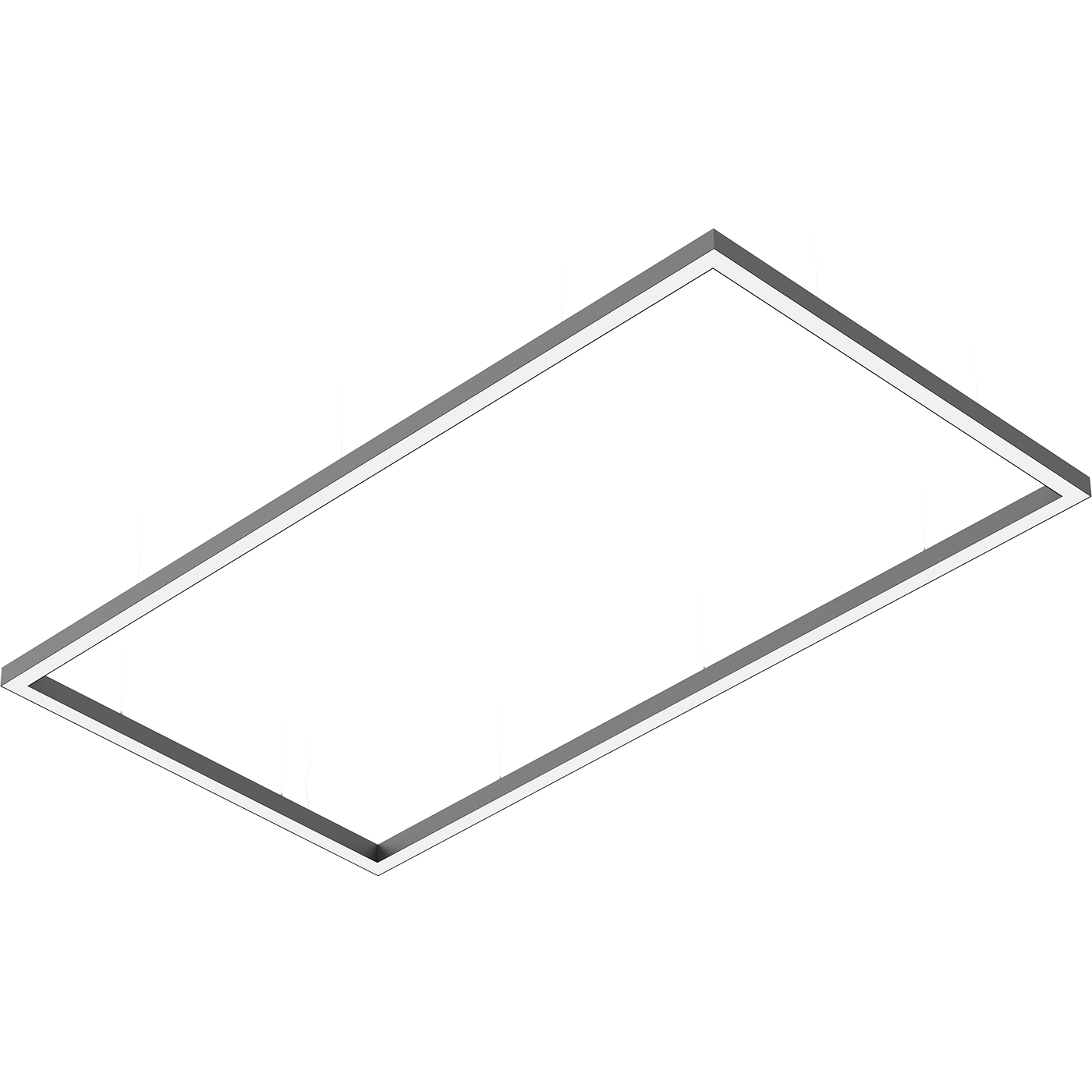 подвесные PROFILE 30L P LED L1200/1200 BL 4000K, артикул 1248007220