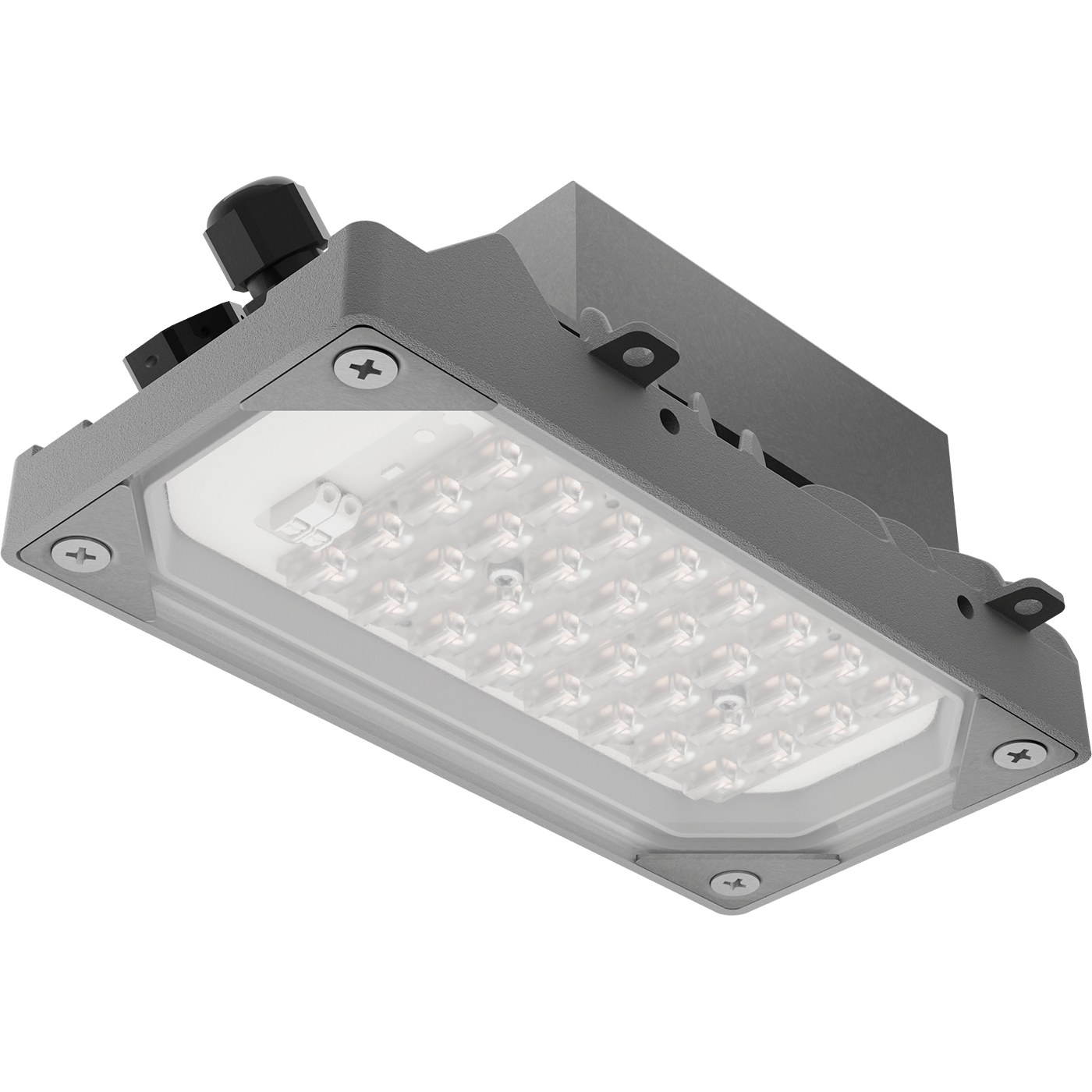 встраиваемые PUZZLE 30W DW1 740 RAL9006 with driver, артикул 1897000010