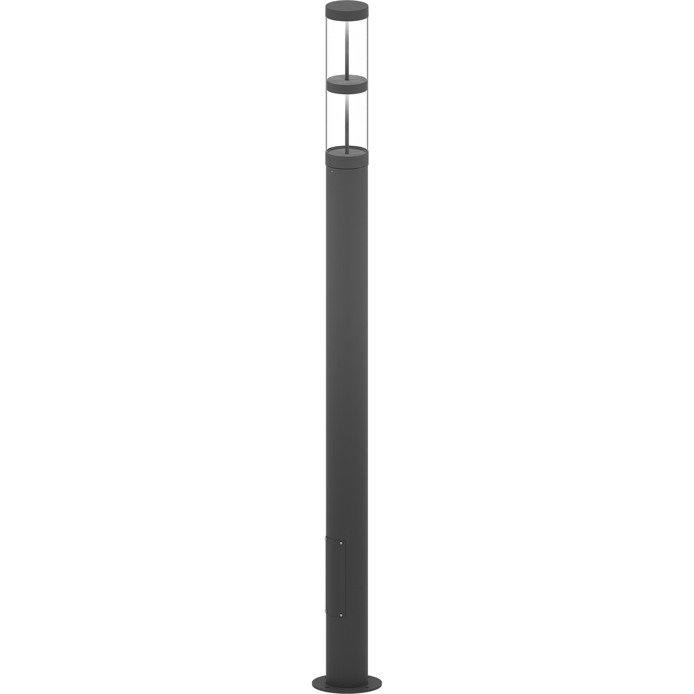 осветительные комплексы COLOSS LED 50W RW 840 RAL7005 POLE 5M (без ЗДФ), артикул 4798000090