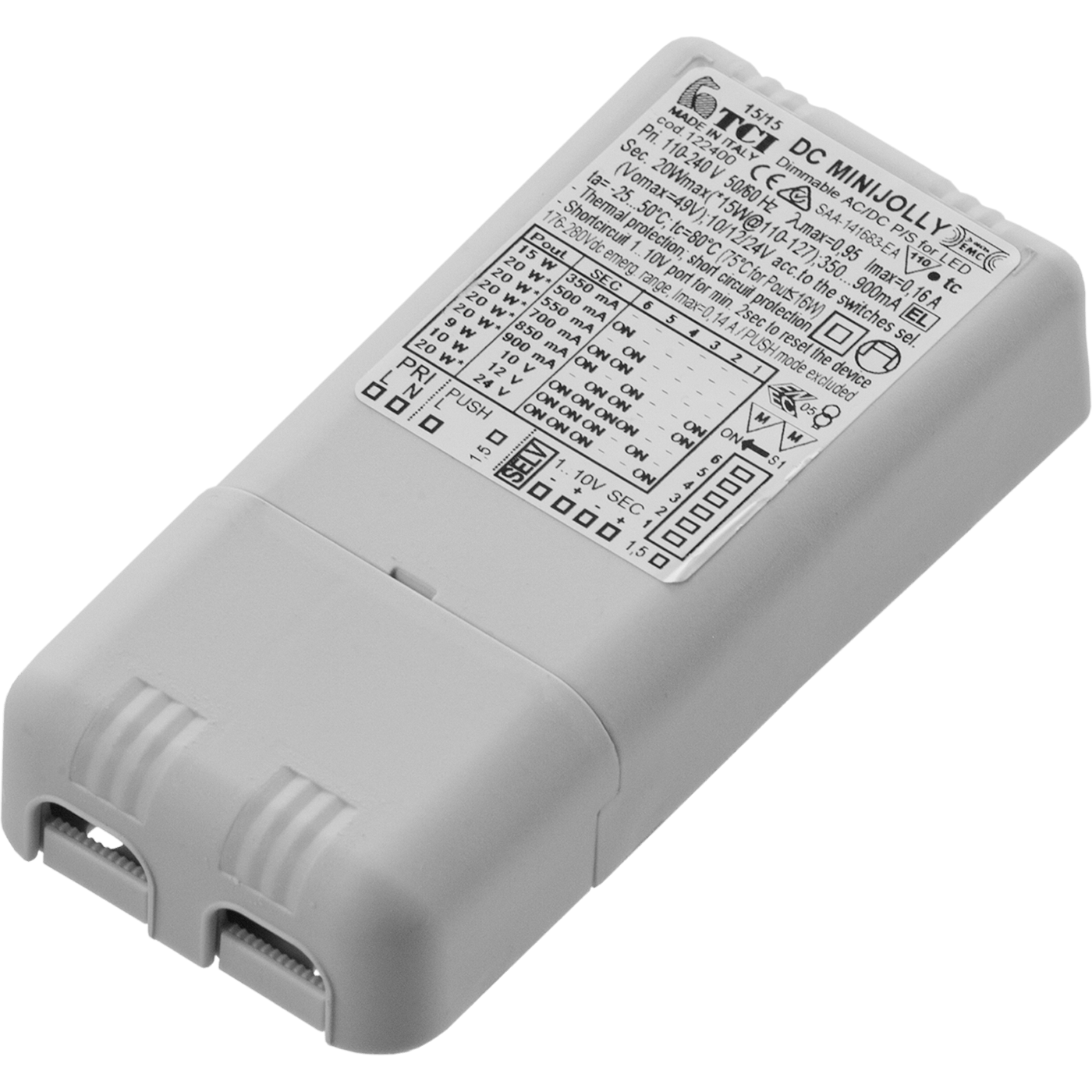 светодиодные ленты, профили и драйверы Dimmable driver DALI LED 12-24V (Helvar LL1-CV-DA), артикул 6002001670
