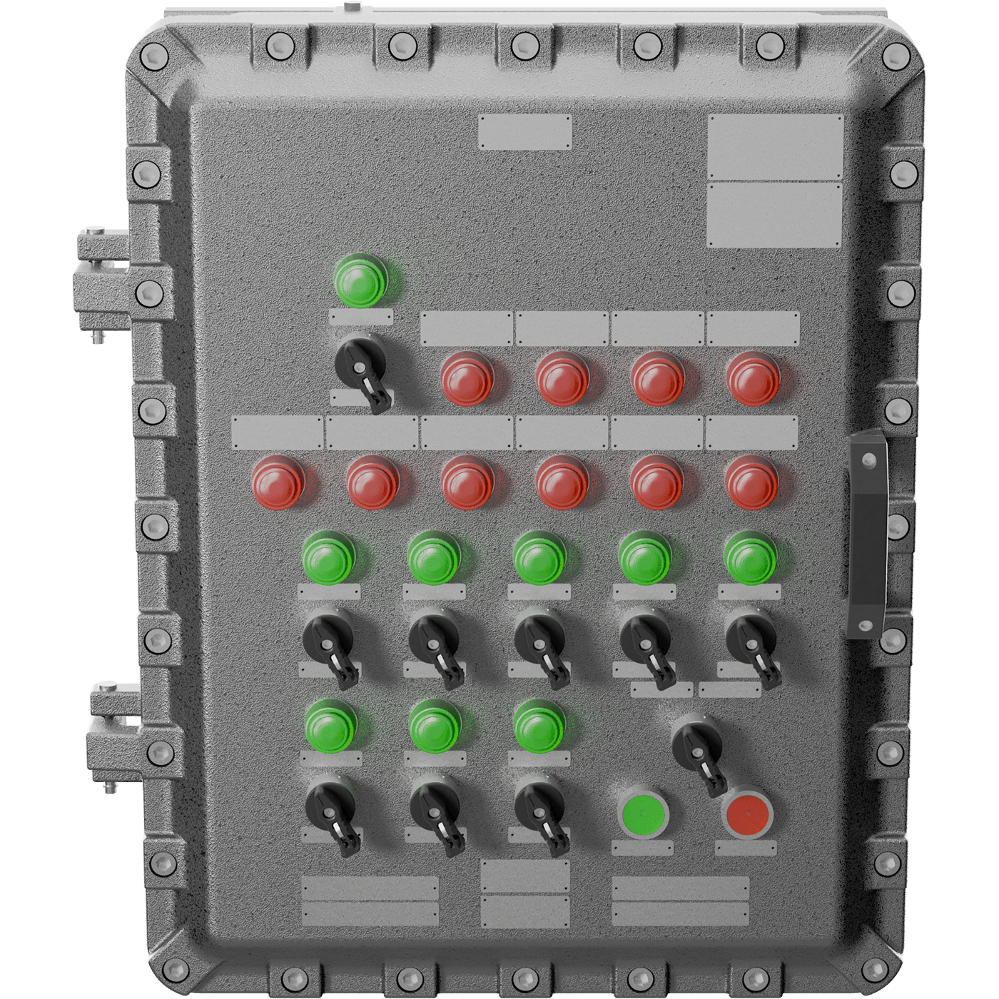 шкафы управления Шкаф управления взрывозащищенный LTDP-IIB-2025-[3x32/LS32/2BUE2], артикул 2327011570