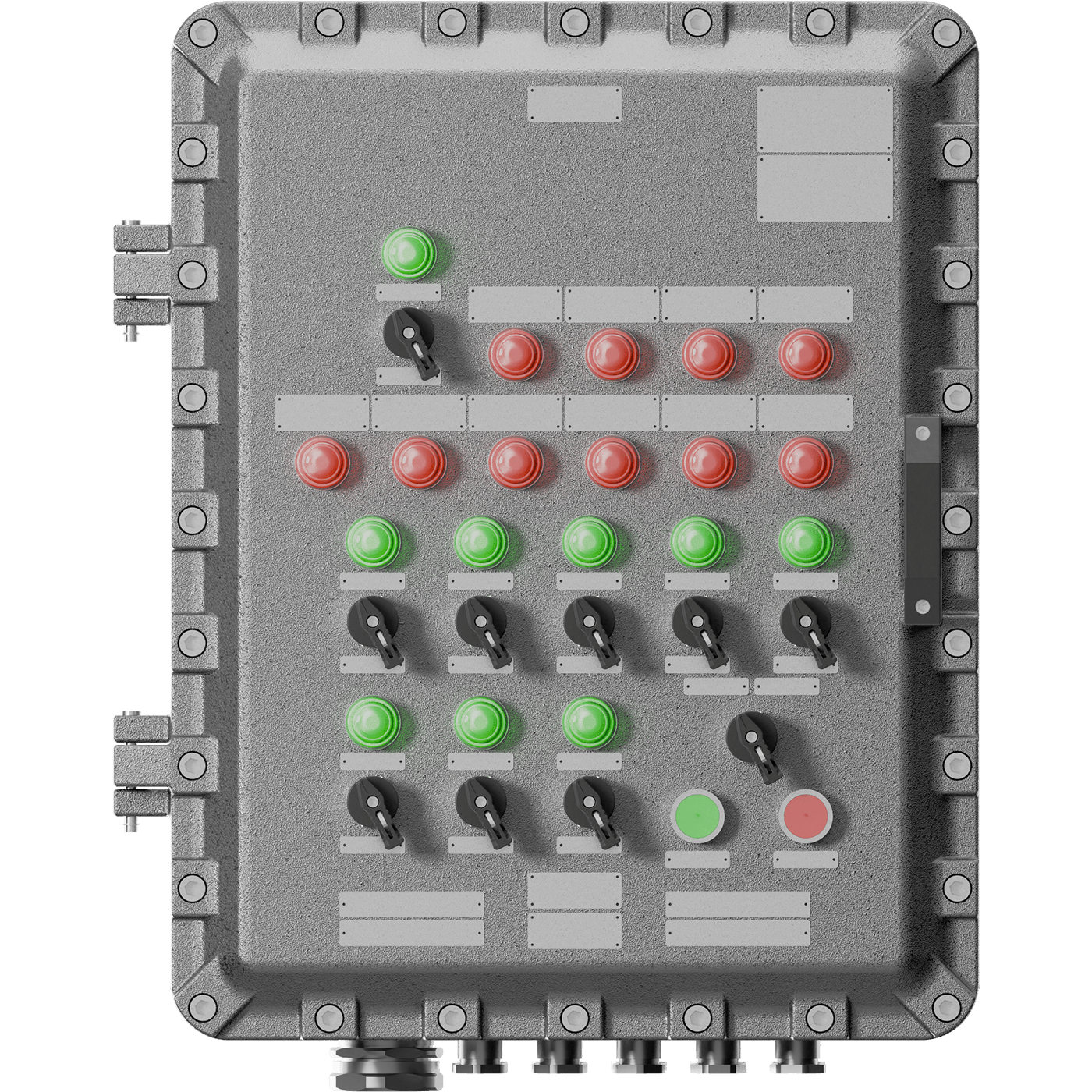 шкафы управления Шкаф управления взрывозащищенный LTDP-IIB-2025-[3x32/LS32/2BUE2], артикул 2327011570