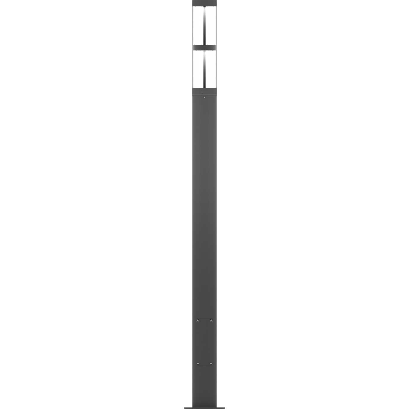 осветительные комплексы COLOSS LED 50W RW 830 RAL9005 POLE 4M (без ЗДФ), артикул 4798000030