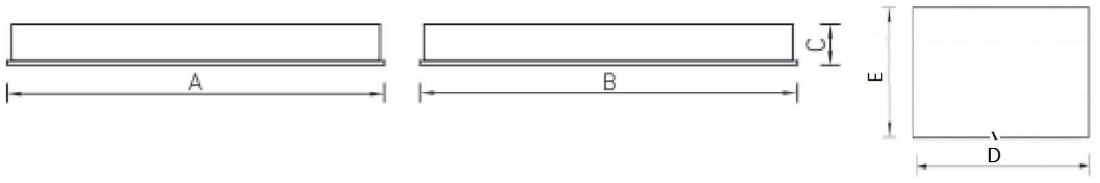 встраиваемые в потолок PTF/R UNI LED 595 4000K, артикул 1022000070