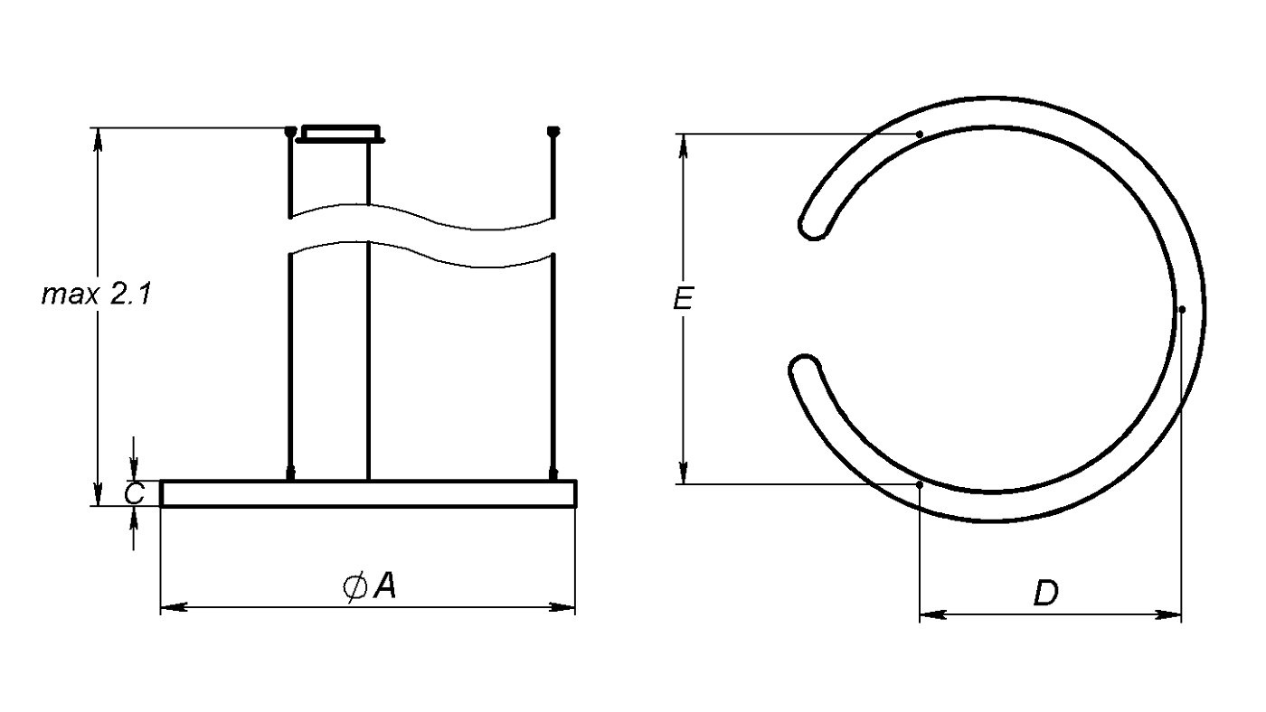 безрамочные ARCO FLD/P (850) 840 WH, артикул 1814000010