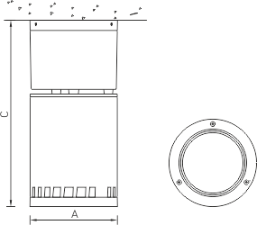 накладные Suspension kit 2,5m MATRIX S (тросовый подвес), артикул 1424000130