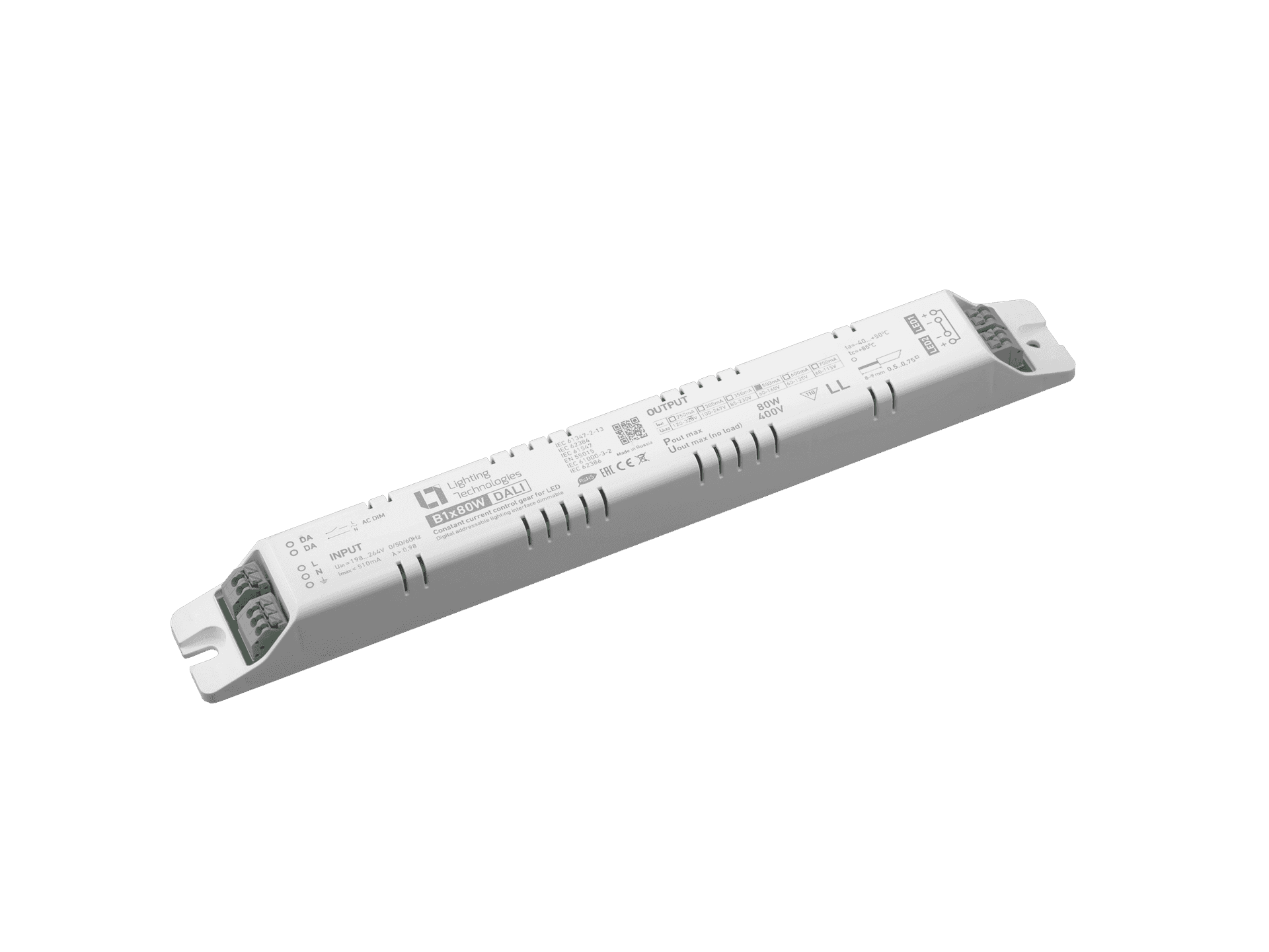 источники питания постоянного тока Драйвер LED 25Вт-120мА-DALI (LT B1x25W DALI) ГП, артикул 2002003310