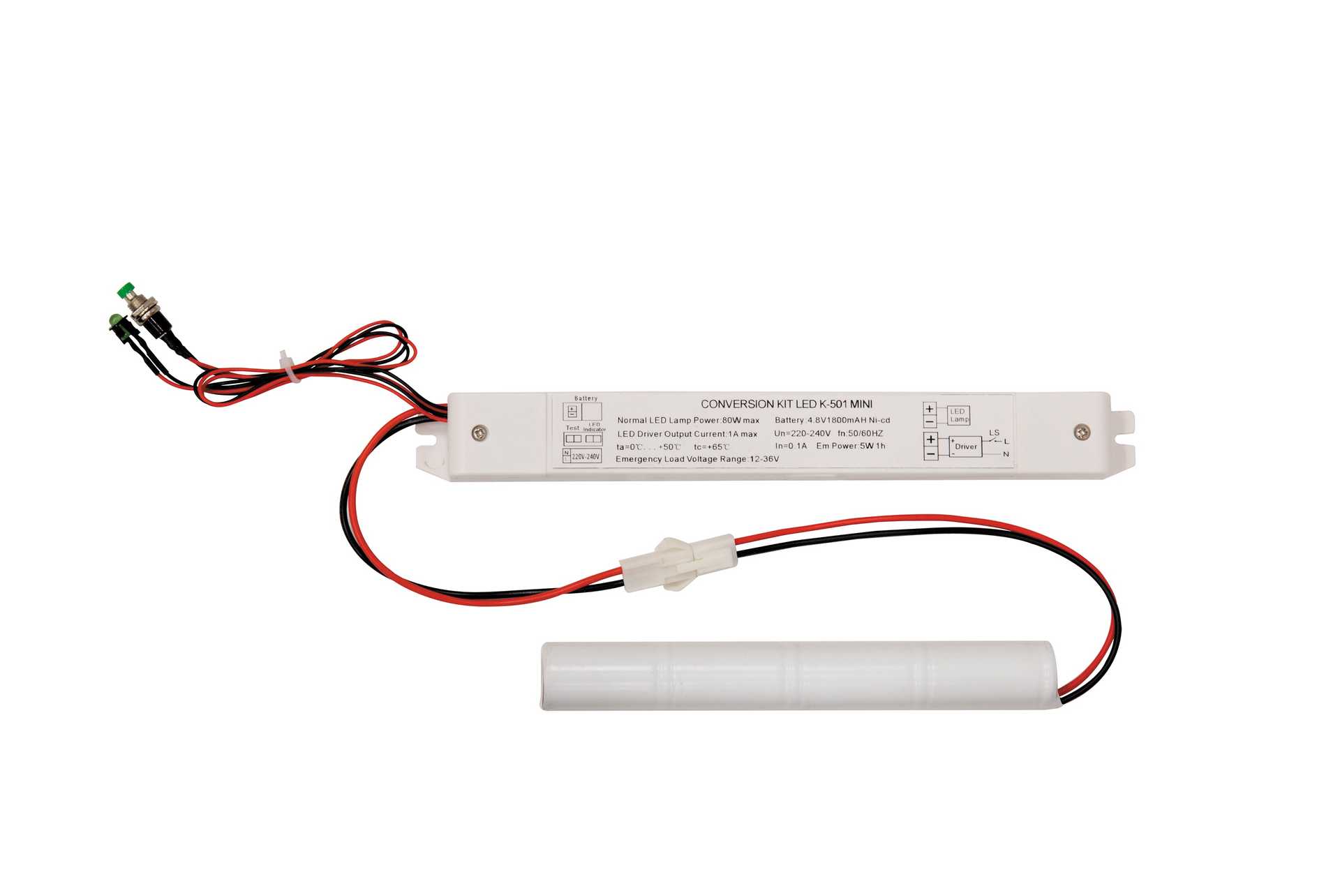 блоки аварийного питания Emergency CONVERSION KIT LED K-501 MINI, артикул 4501008040