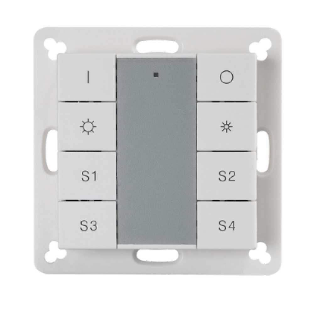 DALI система Панель управления 8-кн. DALI 8K-DIM-1G-4S, артикул 4911005210
