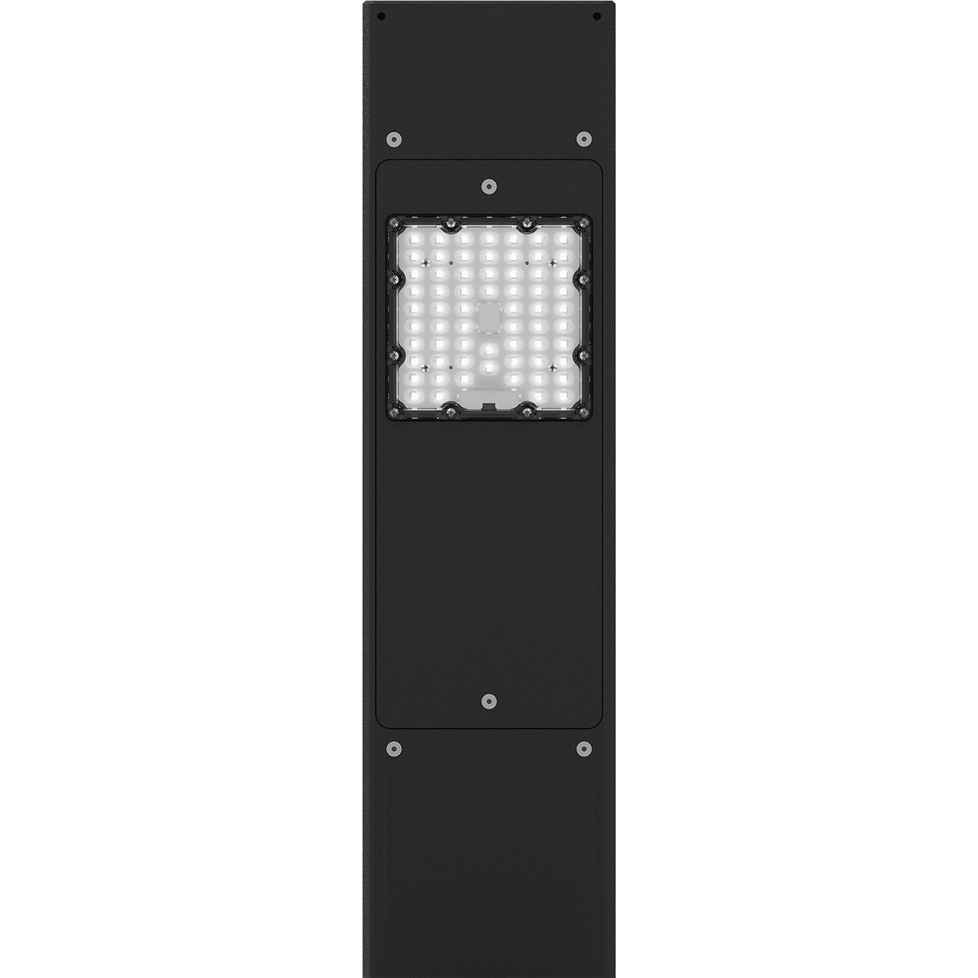 осветительные комплексы POKER LED 55W DW 730 RAL9005 L-SHAPE 6M (в комплекте ЗДФ), артикул 1739000040