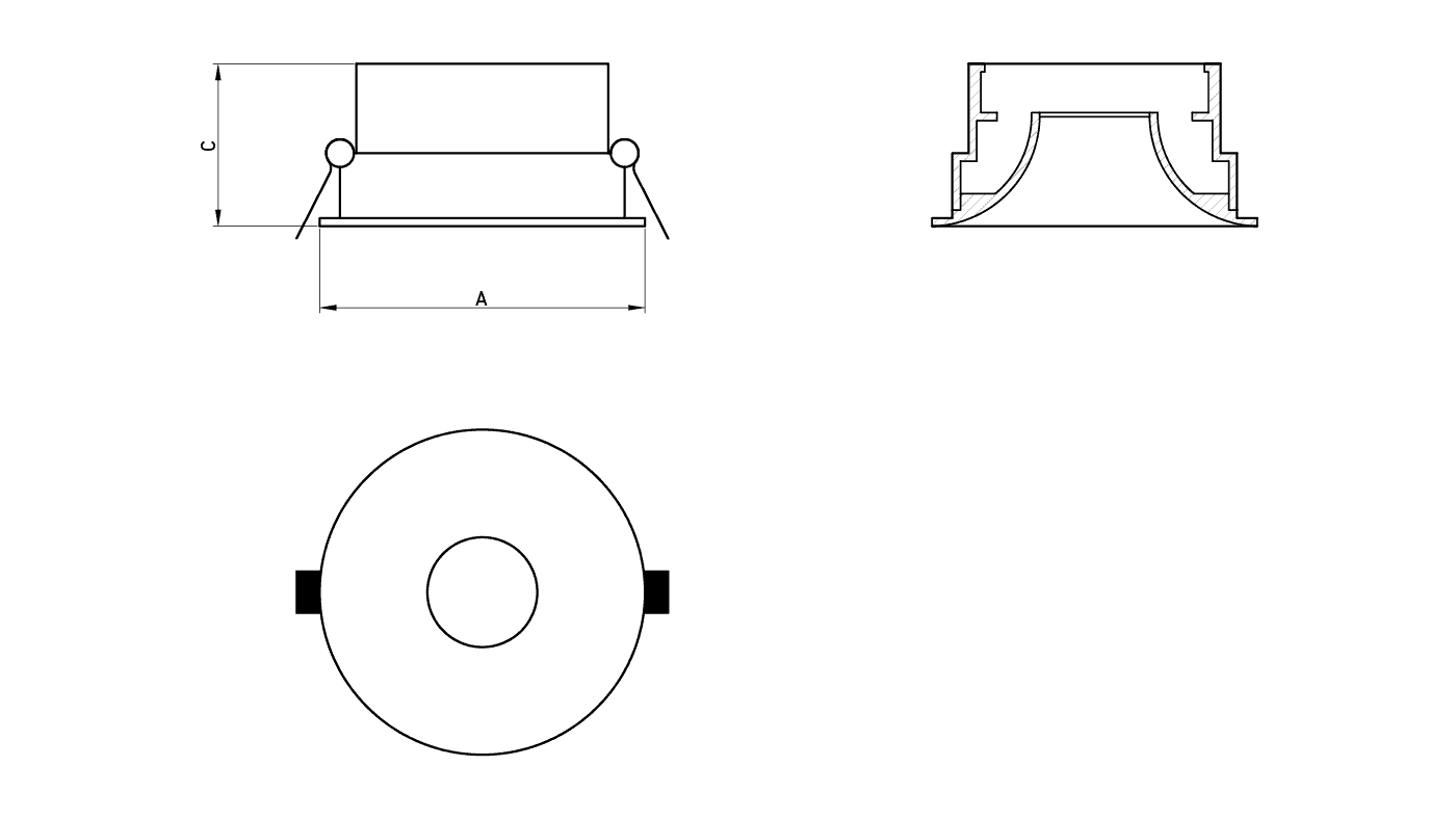 даунлайты SPLIGHT/R, артикул 4902000030