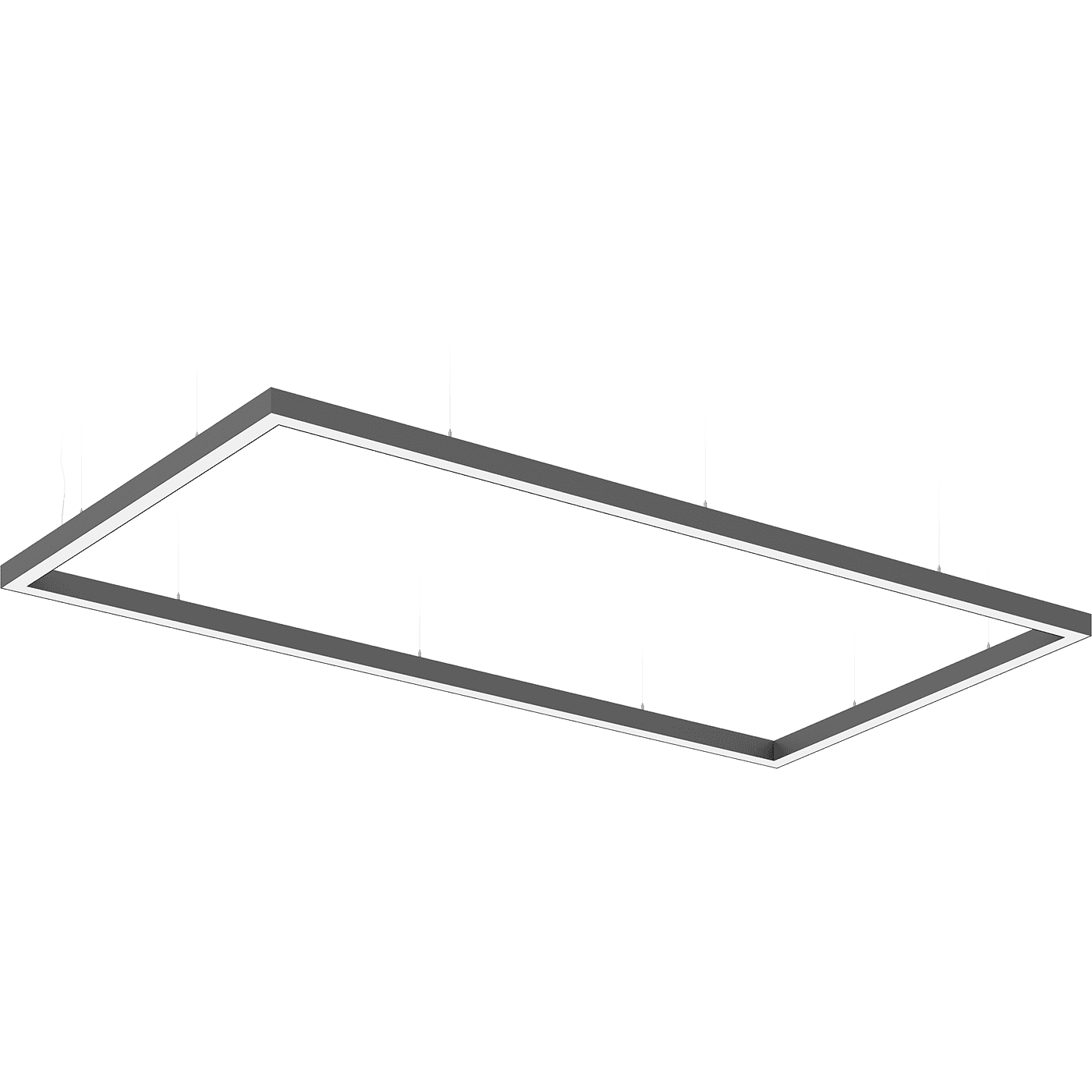 подвесные PROFILE 30L P LED L1200/1200 BL 4000K, артикул 1248007220