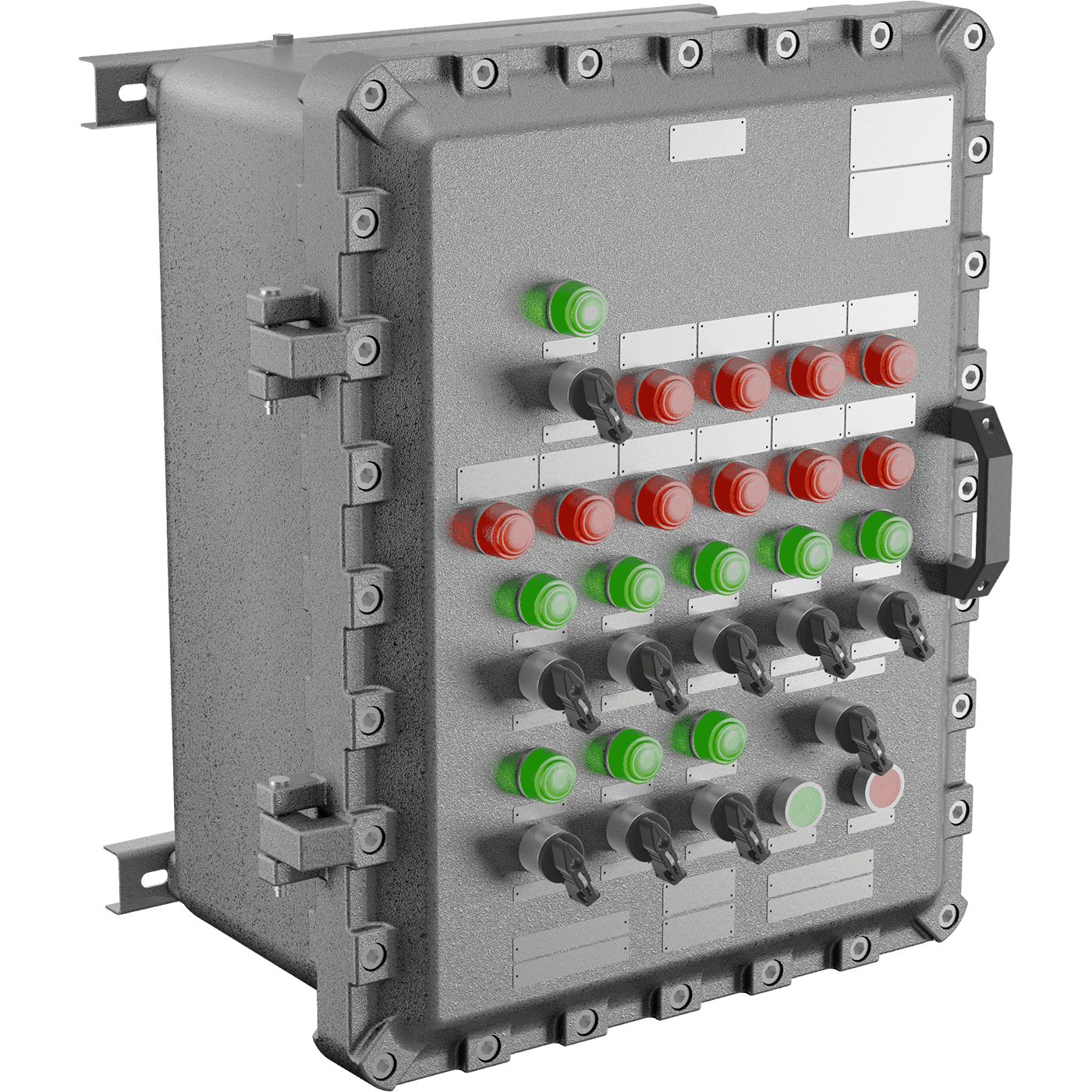 шкафы управления Шкаф управления взрывозащищенный LTDP-IIB-2025-[3x32/LS32/2BUE2], артикул 2327011570