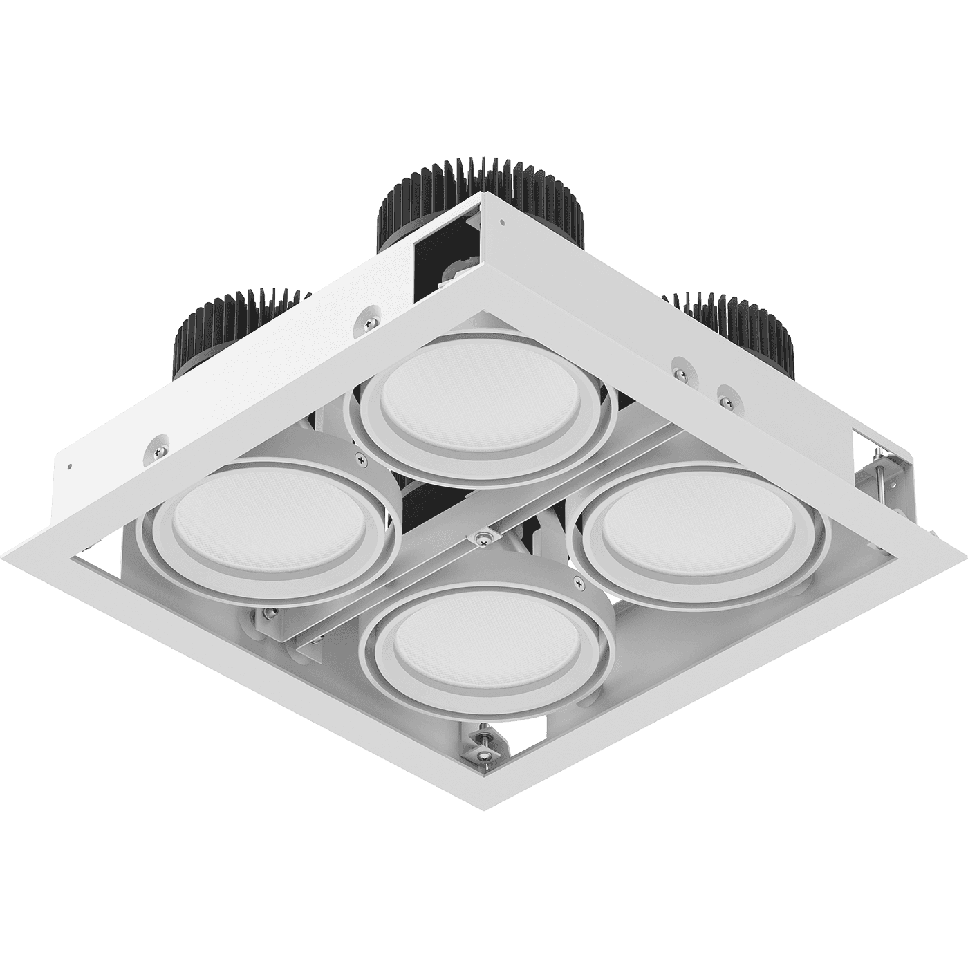 акцентирующие светильники и трековые системы SNS LED 4M 4x35 W D45 4000K (square) new, артикул 1159000360