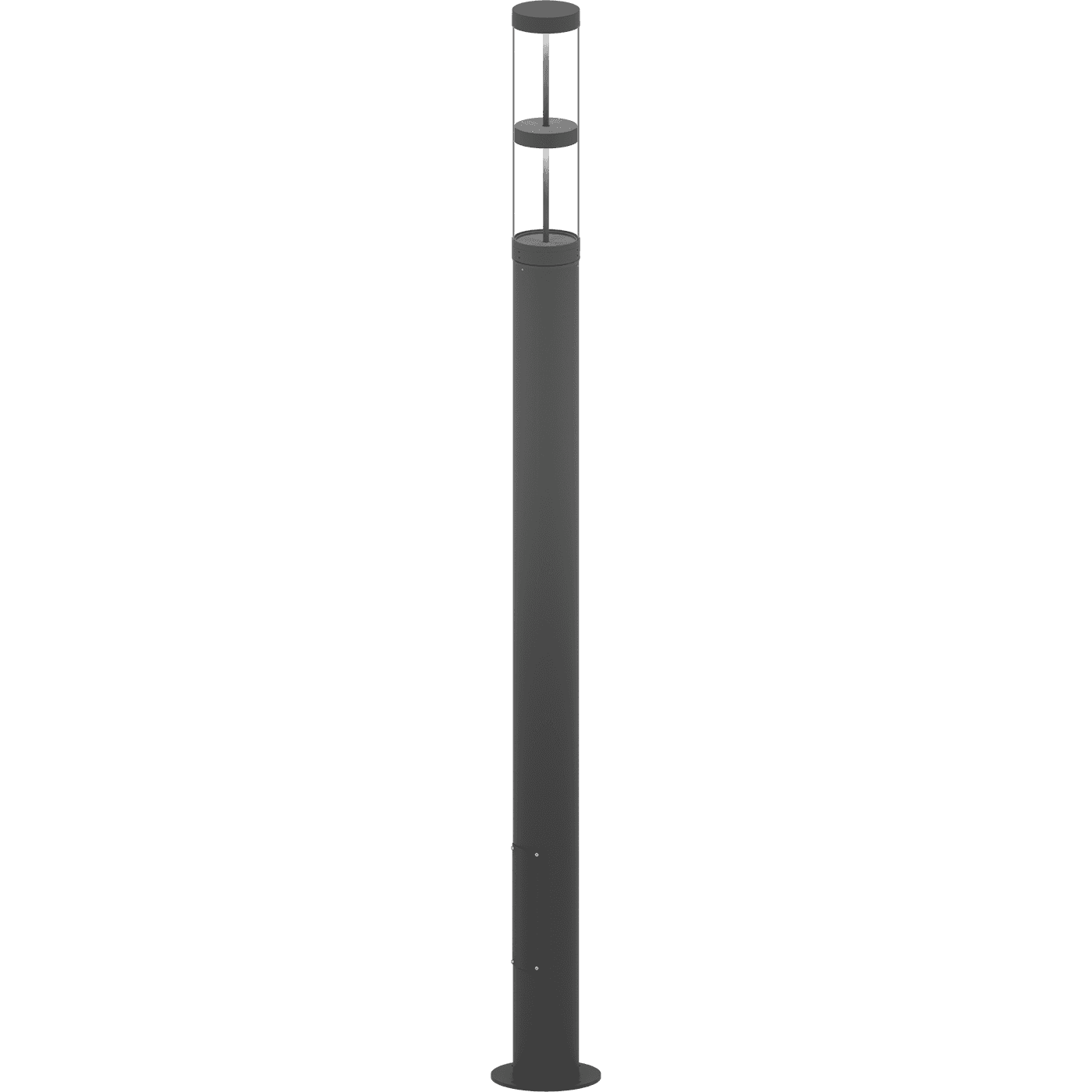 осветительные комплексы COLOSS LED 50W RW 840 RAL7005 POLE 5M (без ЗДФ), артикул 4798000090