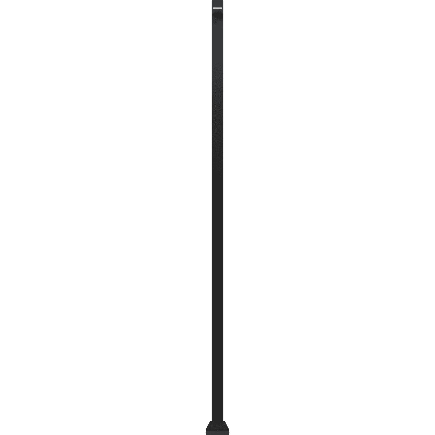 осветительные комплексы POKER LED 55W DW 730 RAL9005 L-SHAPE 6M (в комплекте ЗДФ), артикул 1739000040