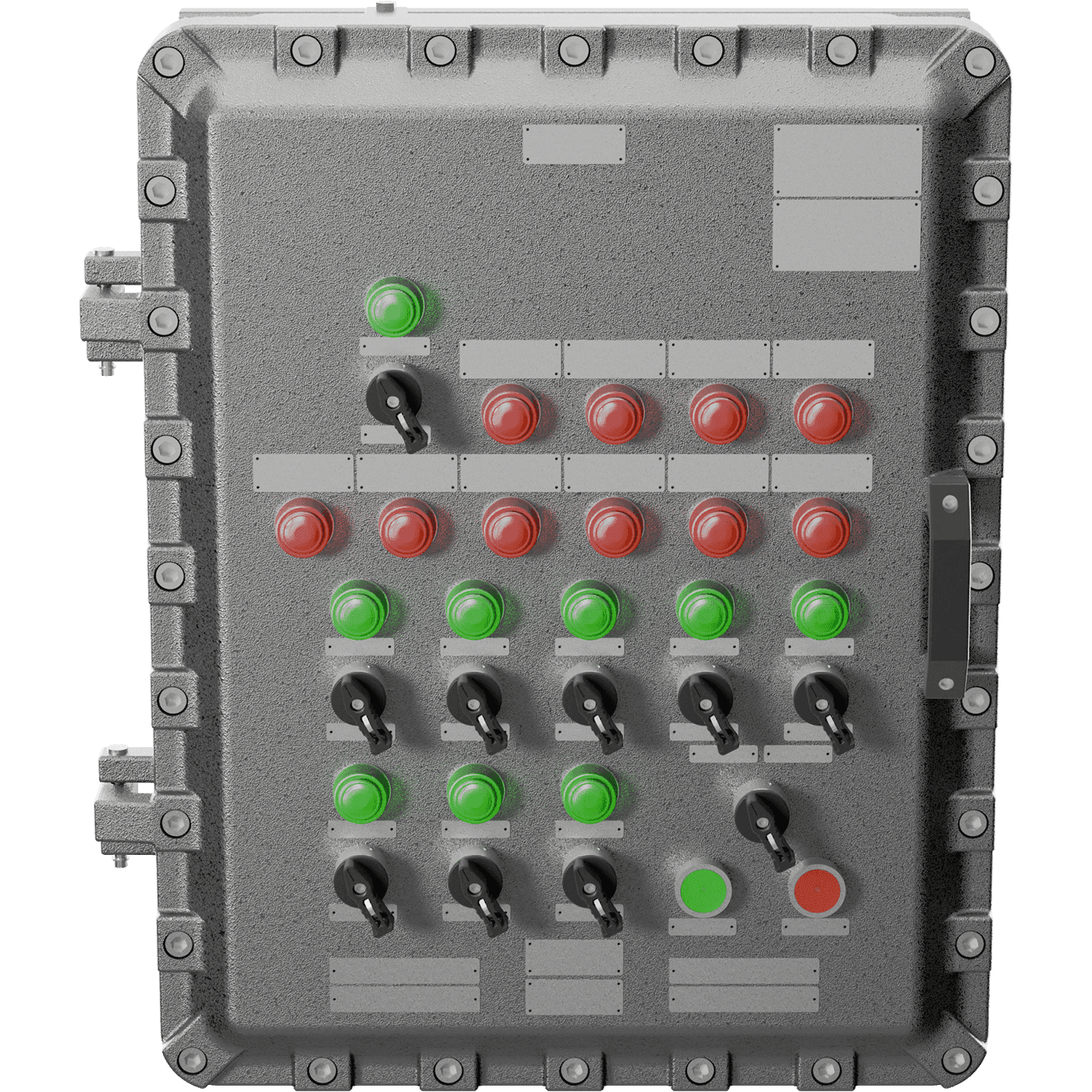 шкафы управления Шкаф управления взрывозащищенный LTDP-IIB-2025-[3x32/LS32/2BUE2], артикул 2327011570