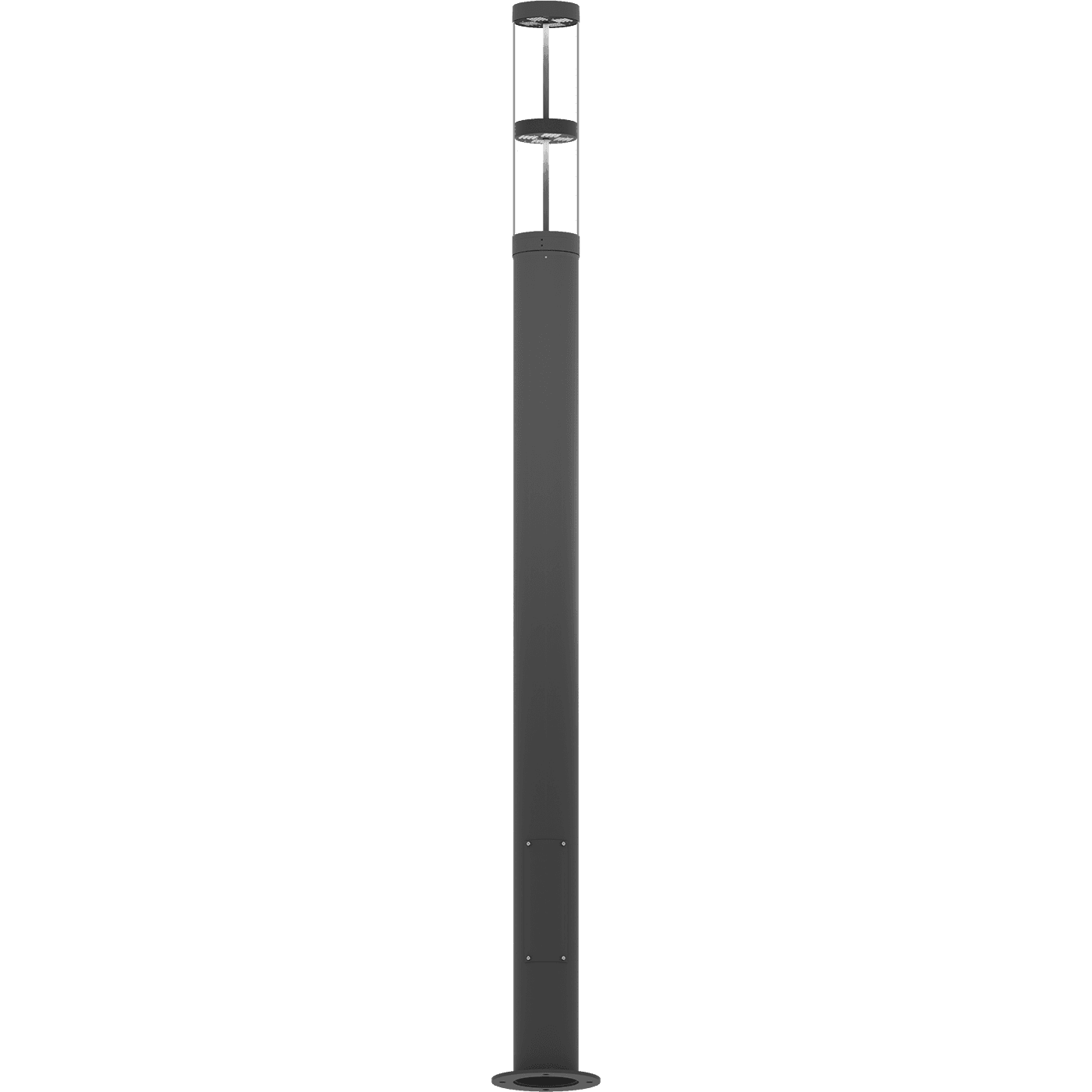 осветительные комплексы COLOSS LED 50W RW 840 RAL7005 POLE 5M (без ЗДФ), артикул 4798000090