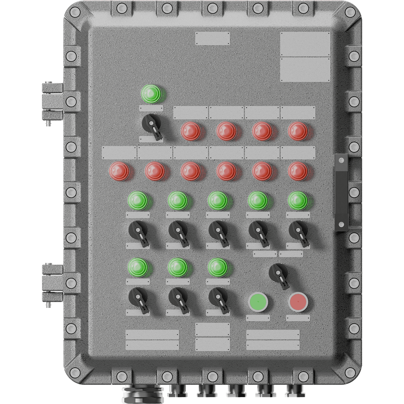 шкафы управления Шкаф управления взрывозащищенный LTDP-IIB-2025-[3x32/LS32/2BUE2], артикул 2327011570