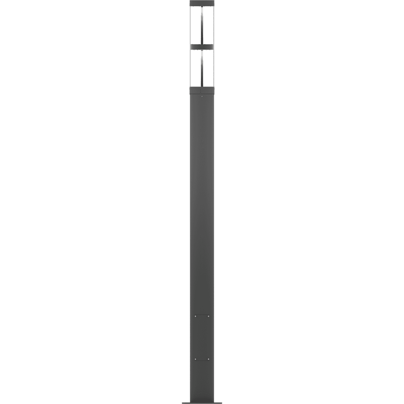 осветительные комплексы COLOSS LED 50W RW 830 RAL9005 POLE 4M (без ЗДФ), артикул 4798000030