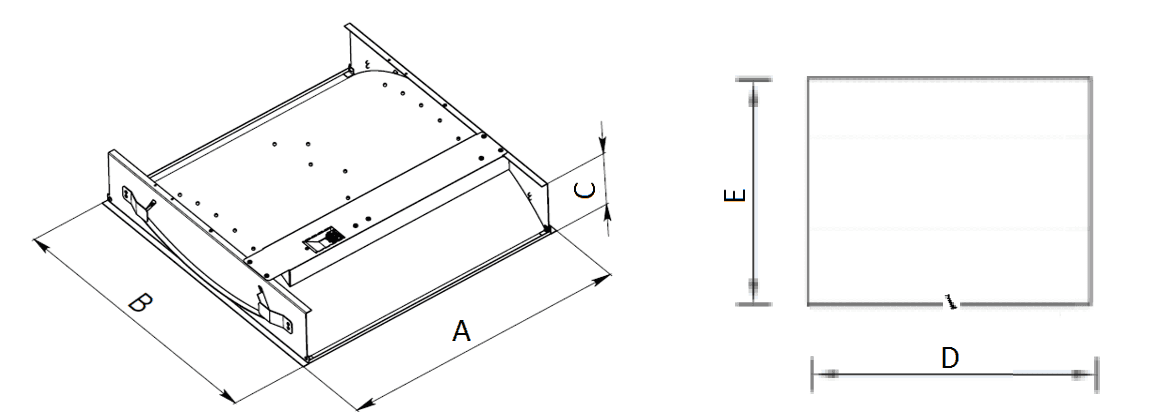 встраиваемые в потолок OTR/R LED 1200x600 4000K CRI90, артикул 1204000290