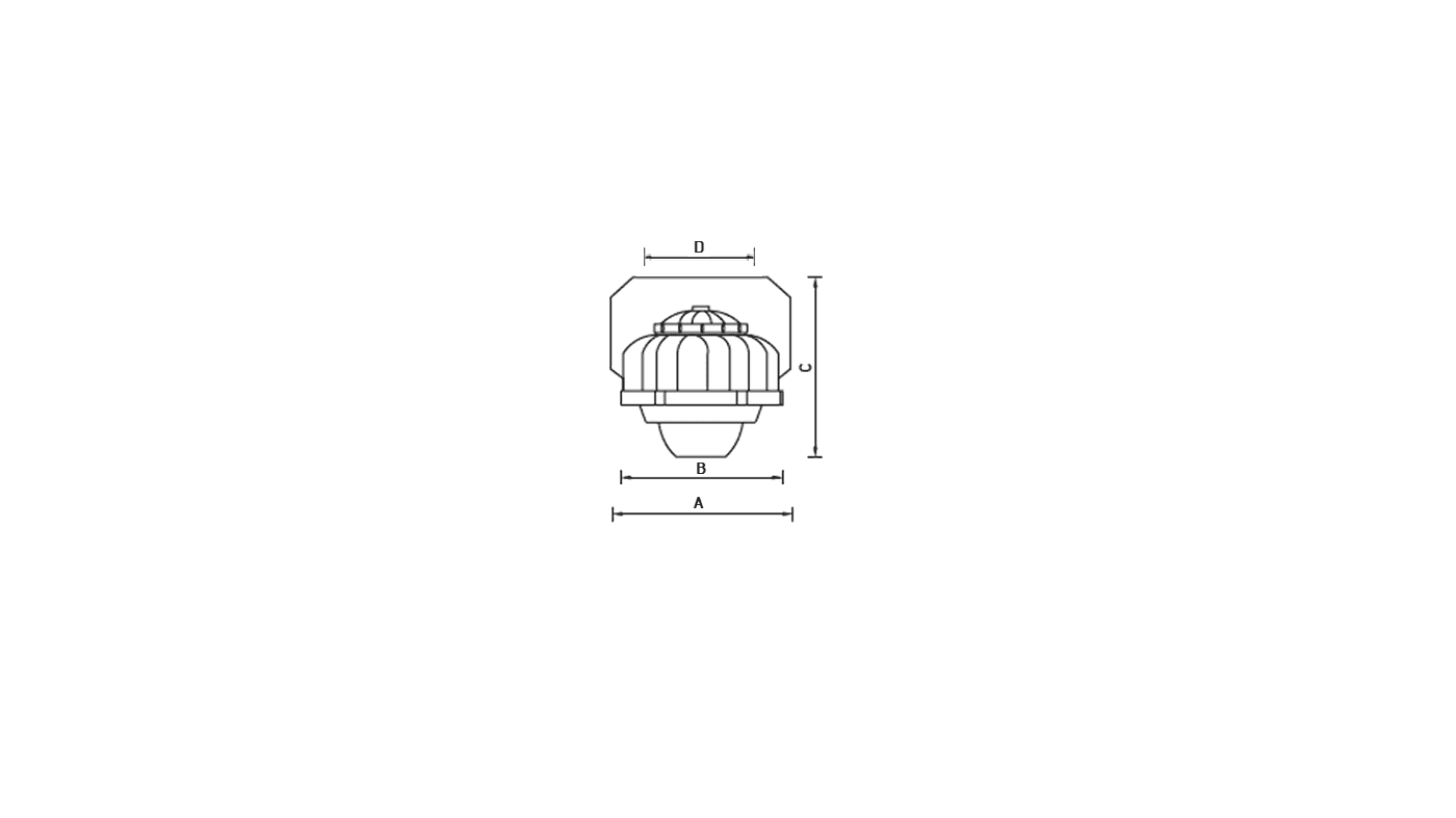 судостроение ACORN LED MARINE 20 D150 5000K with tempered glass 12 VAC, артикул 1830000050