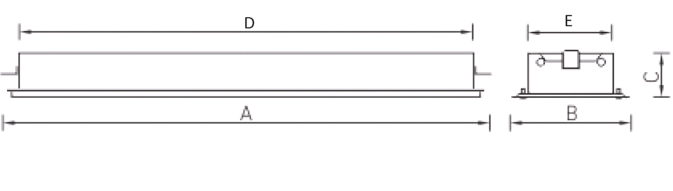 встраиваемые в потолок ALD UNI LED 1200 4000K, артикул 1050000020