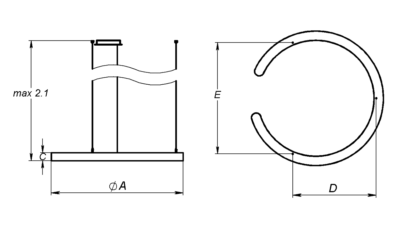 безрамочные ARCO FLD/P (850) 840 WH, артикул 1814000010