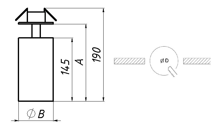 встраиваемые в потолок ASTER/R 10W D30 940 BK, артикул 1957000090