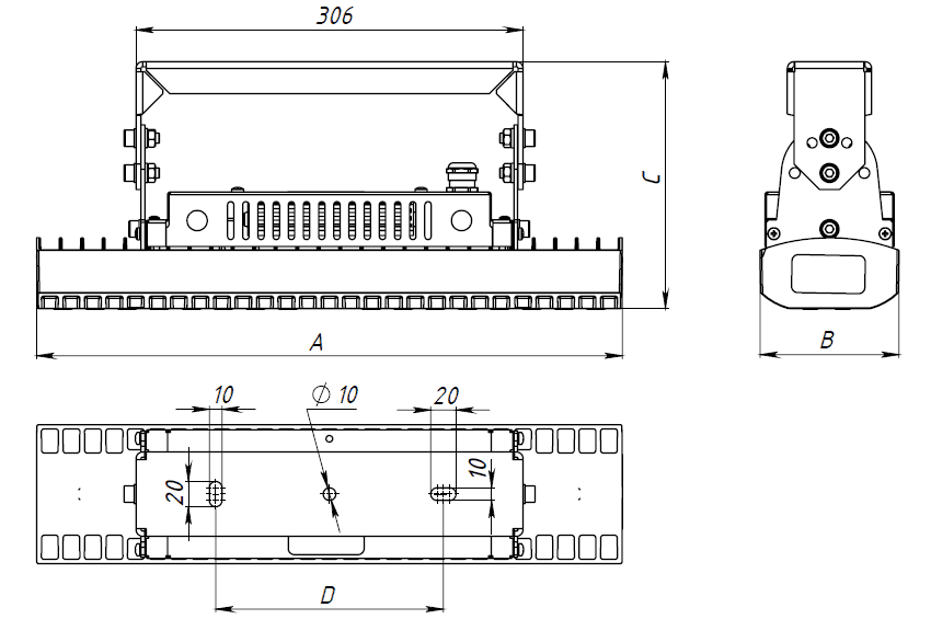 РЖД Bridge LED, артикул 1286000010