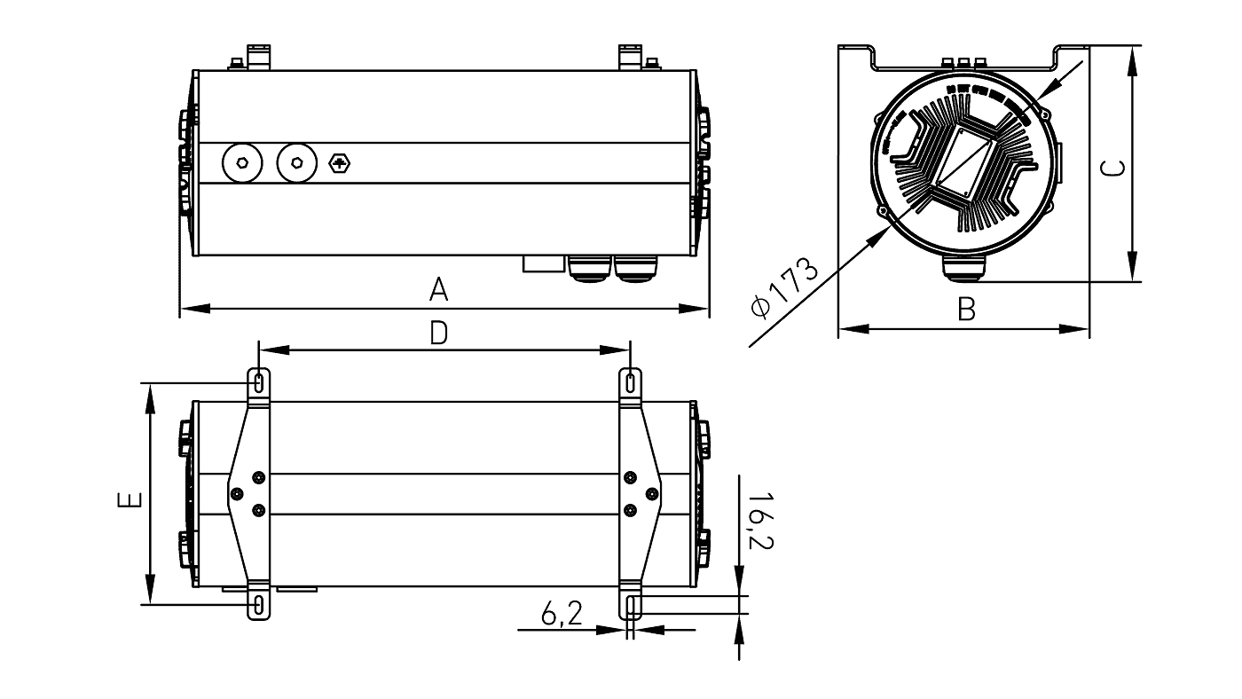 взрывозащищенные БАП CONVERSION KIT POWER LED Exd, артикул 2327014750