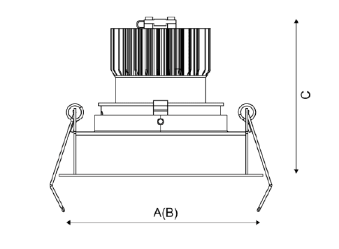 даунлайты EOS 07 WH D45 3000K DALI, артикул 1693000330