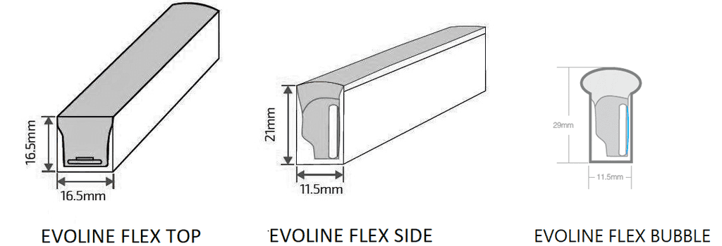декоративные EVOLINE FLEX TOP 10W 4000K 400, артикул 1006001680