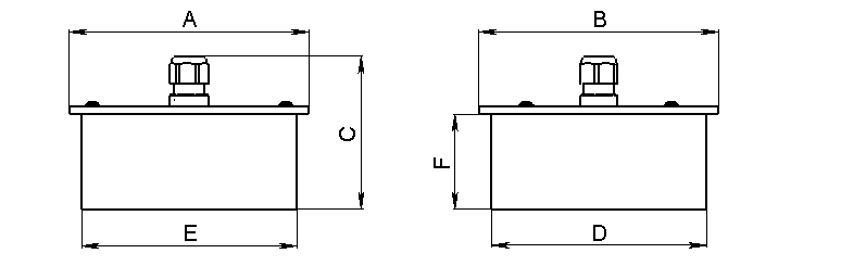 встраиваемые в потолок GRILDOT FLD (100x100) 20W 2M 830 WH IP54 (89x89x40), артикул 1749001060