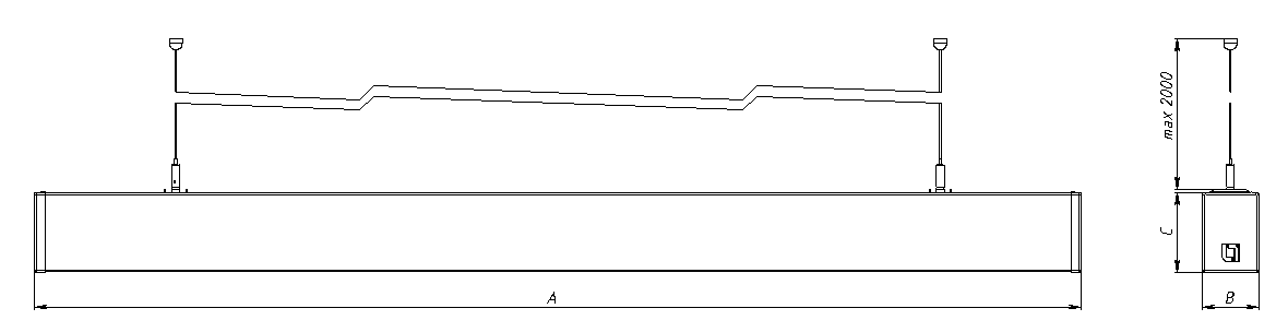 линейные системы LINER 60/P (2500) 840 BK up/down, артикул 1473006100